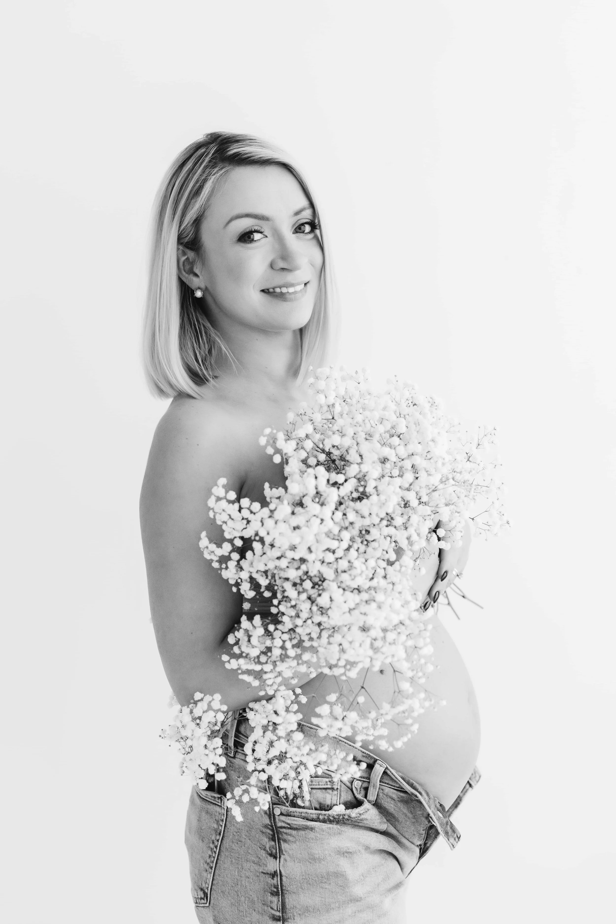 Maternity Boudoir Photography Studio Cleveland Ohio — Agnes Szlapka
