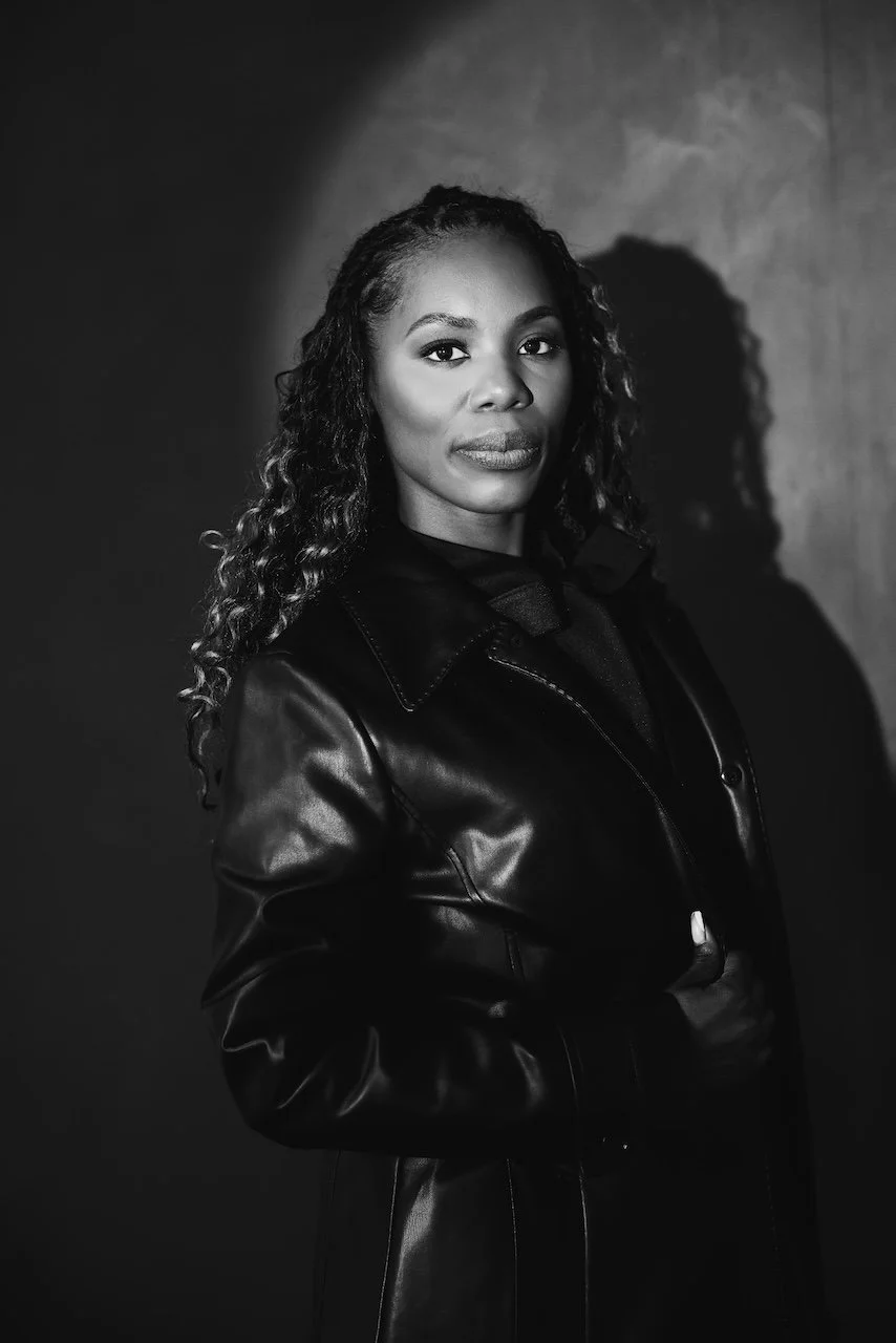 Personal branding portrait of female entrepreneur photographed by Cleveland, branding photographer.