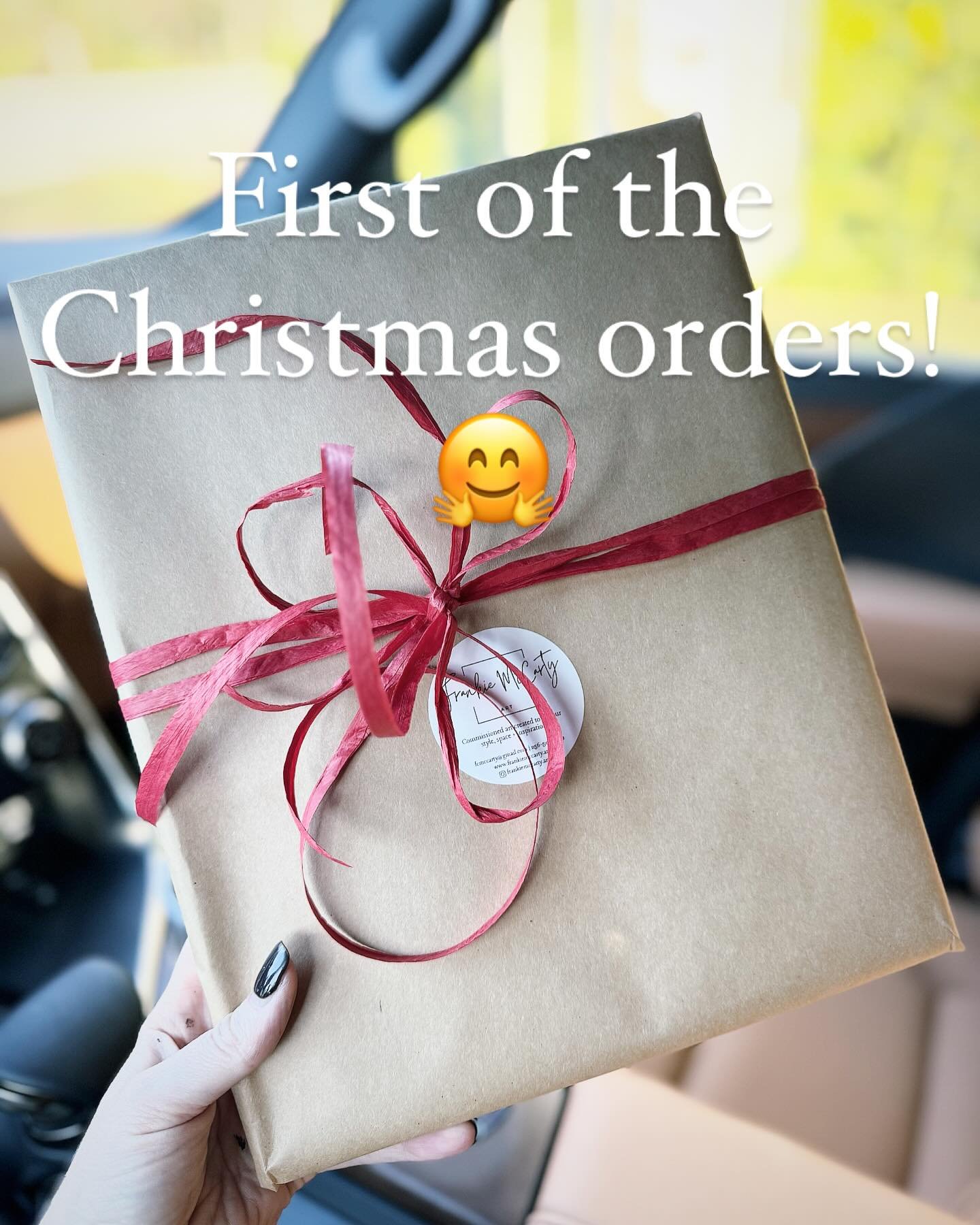 First Christmas order going out!