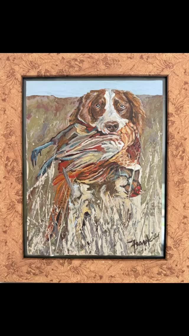 “Cooper and his pheasant”
