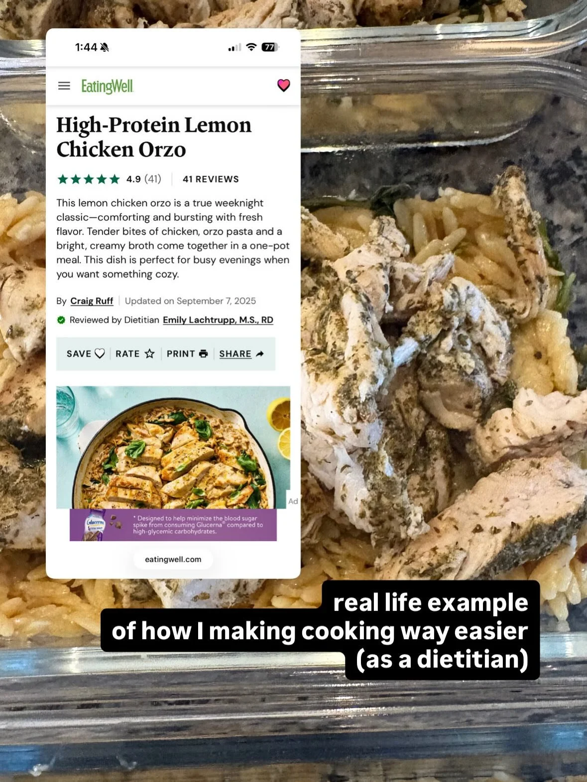 Quick walkthrough of different things I like to consider when trying new recipes, and adapting them to be more manageable!

#mealprep #newrecipes #mealinspo #balancedmeals