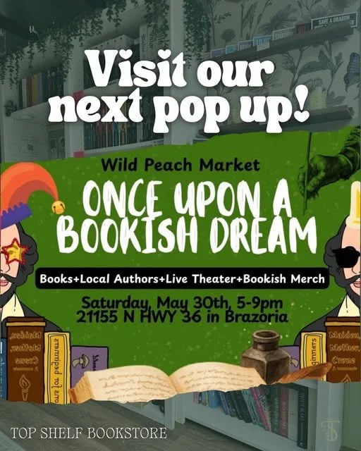 Wild Peach Market “Once upon a bookish dream”