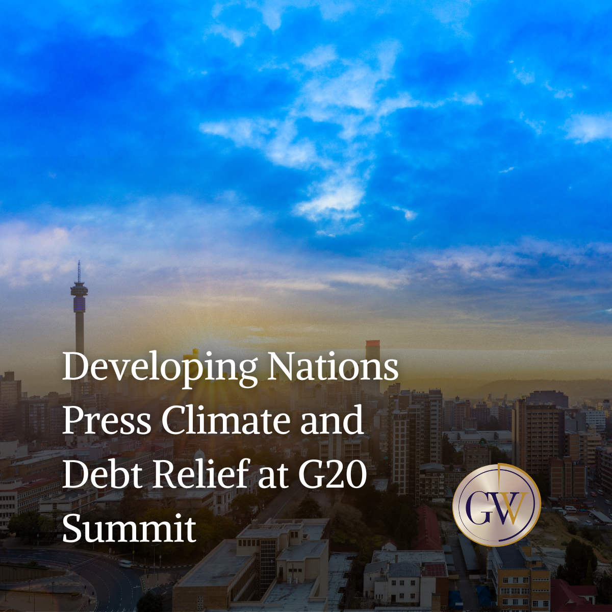 Developing Nations Press Climate and Debt Relief at G20 Summit