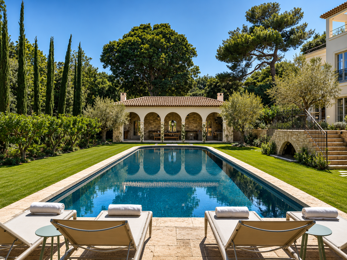Cap d' Antibes - A Fully Serviced Private estate