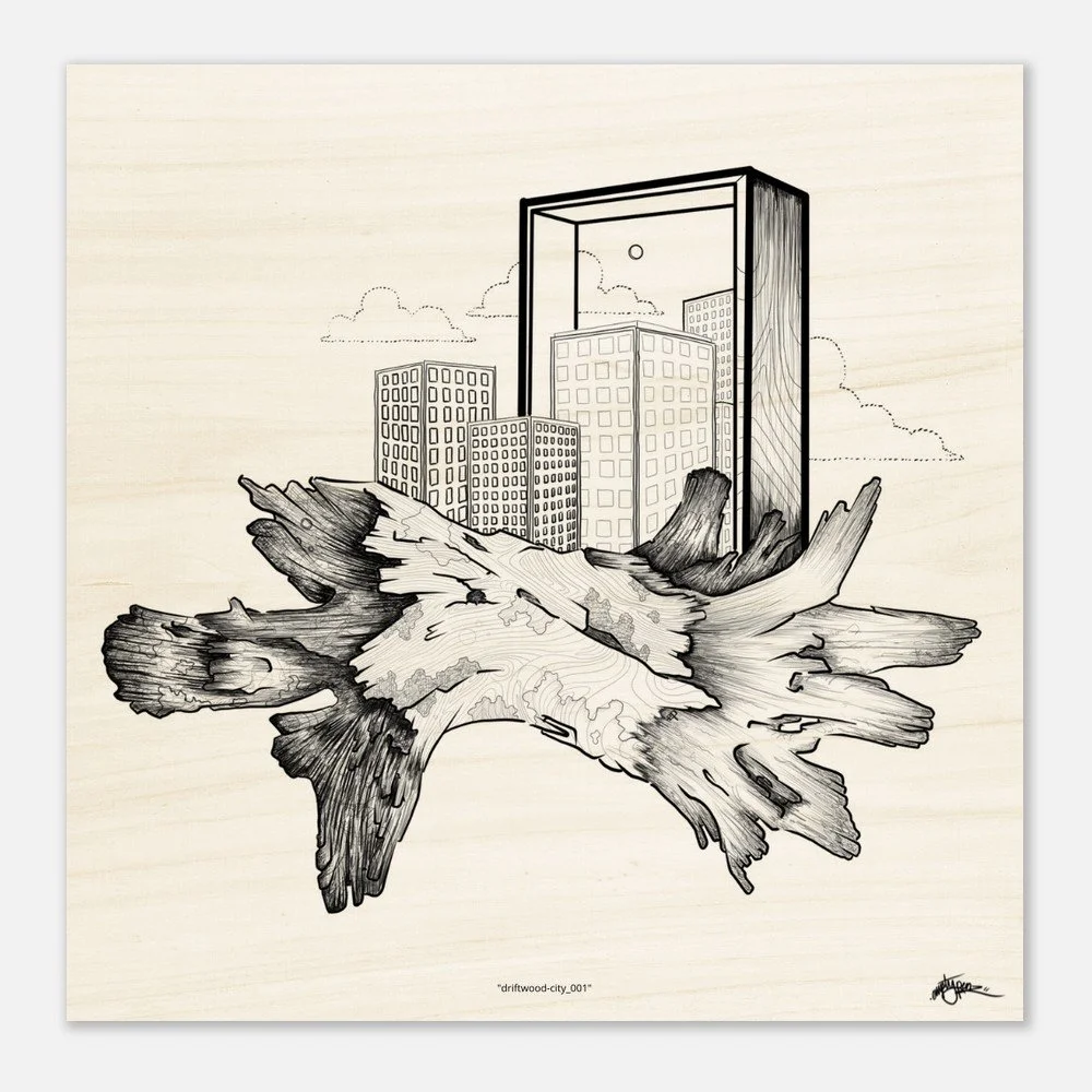 driftwood-city_001 | wood-print