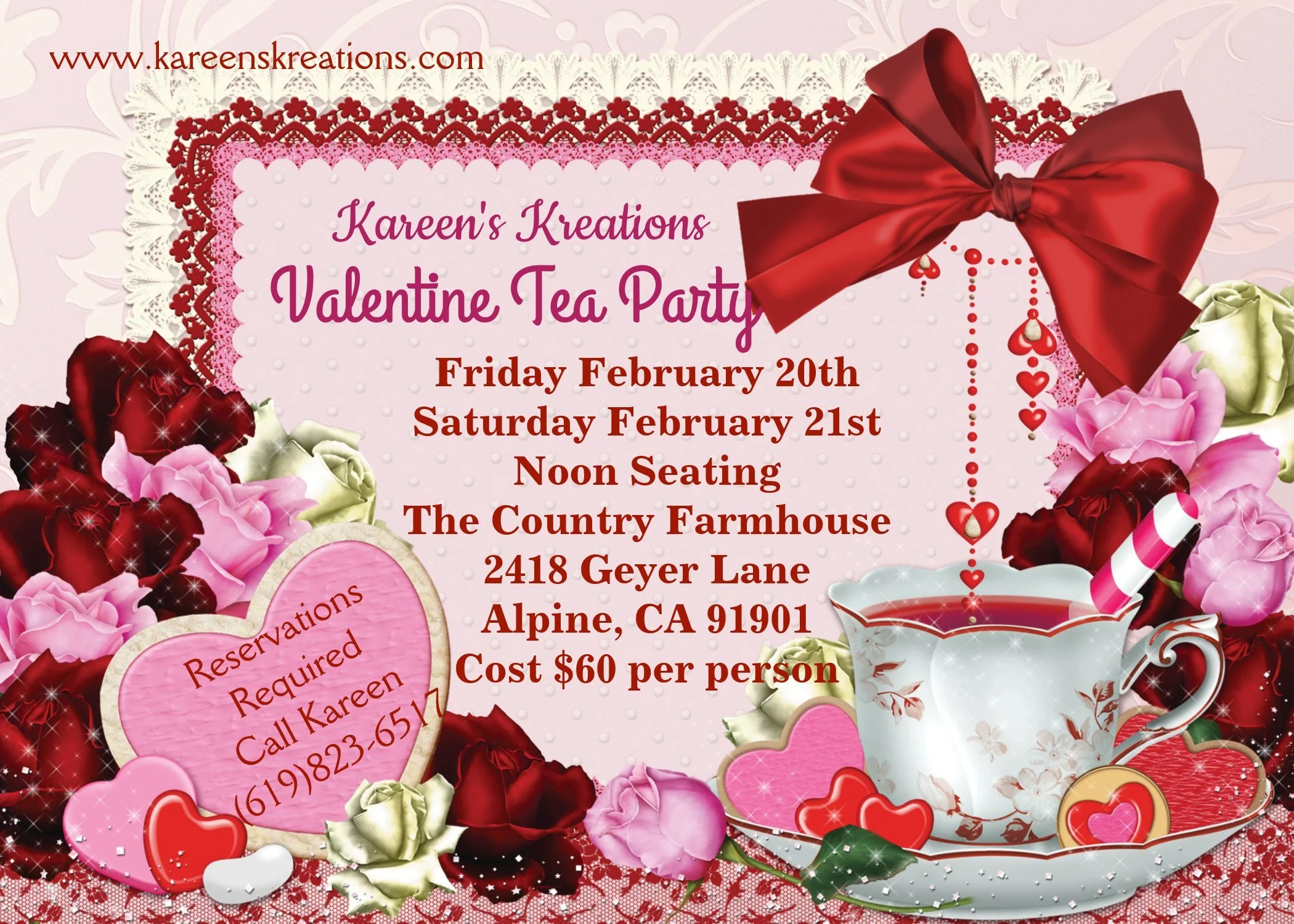 VALENTINE TEA PARTY