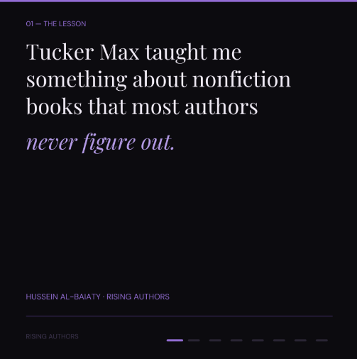 Your Book Isn't the Product