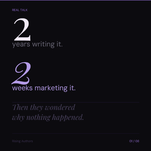 Build the Audience First