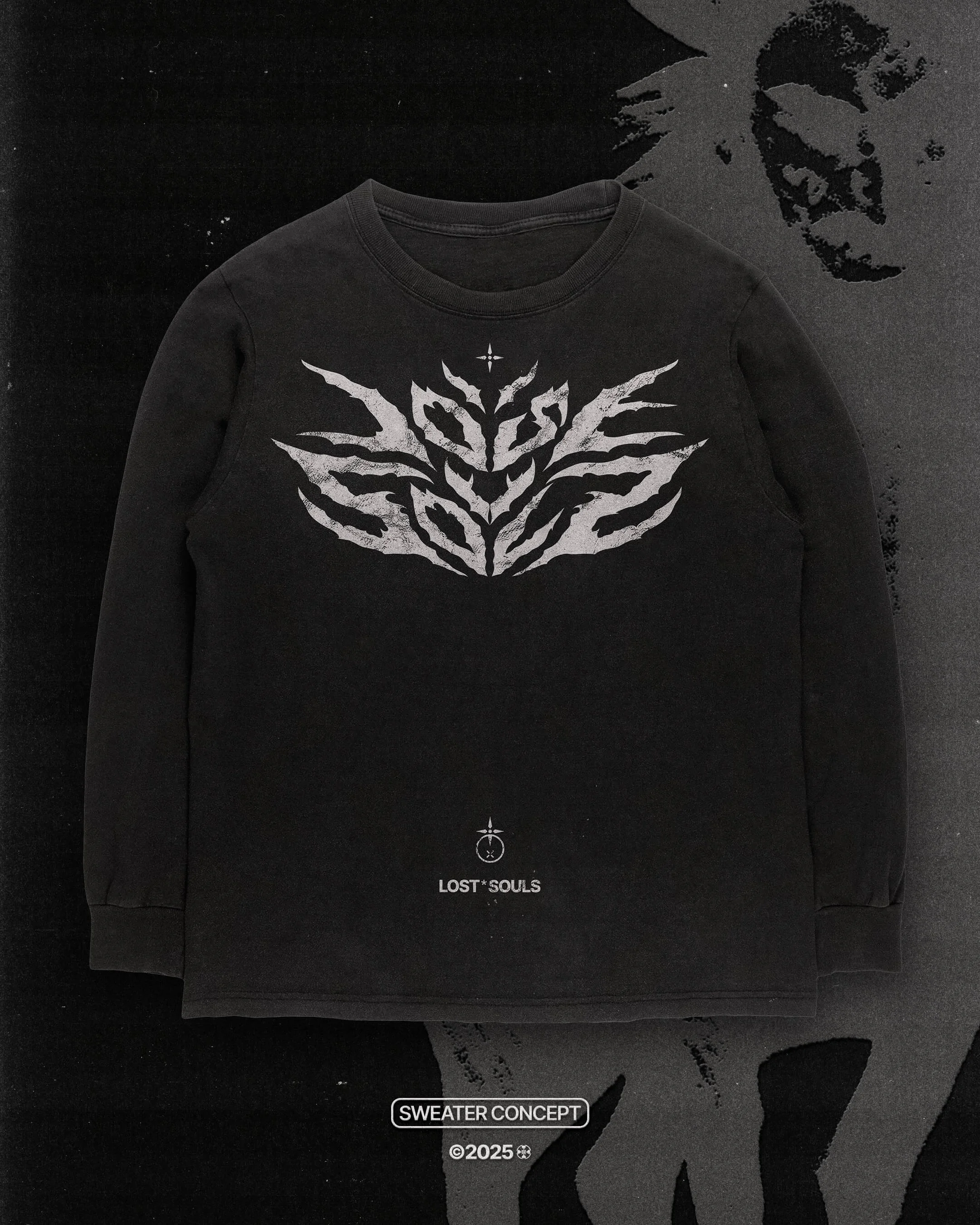 Lost Souls - Sweater concept preview (Front)