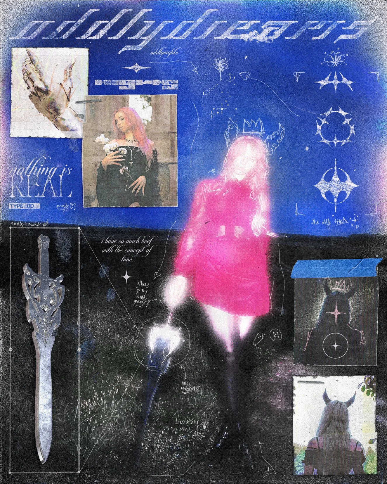 Blood Moon - Artwork for Oddlynights (2025)