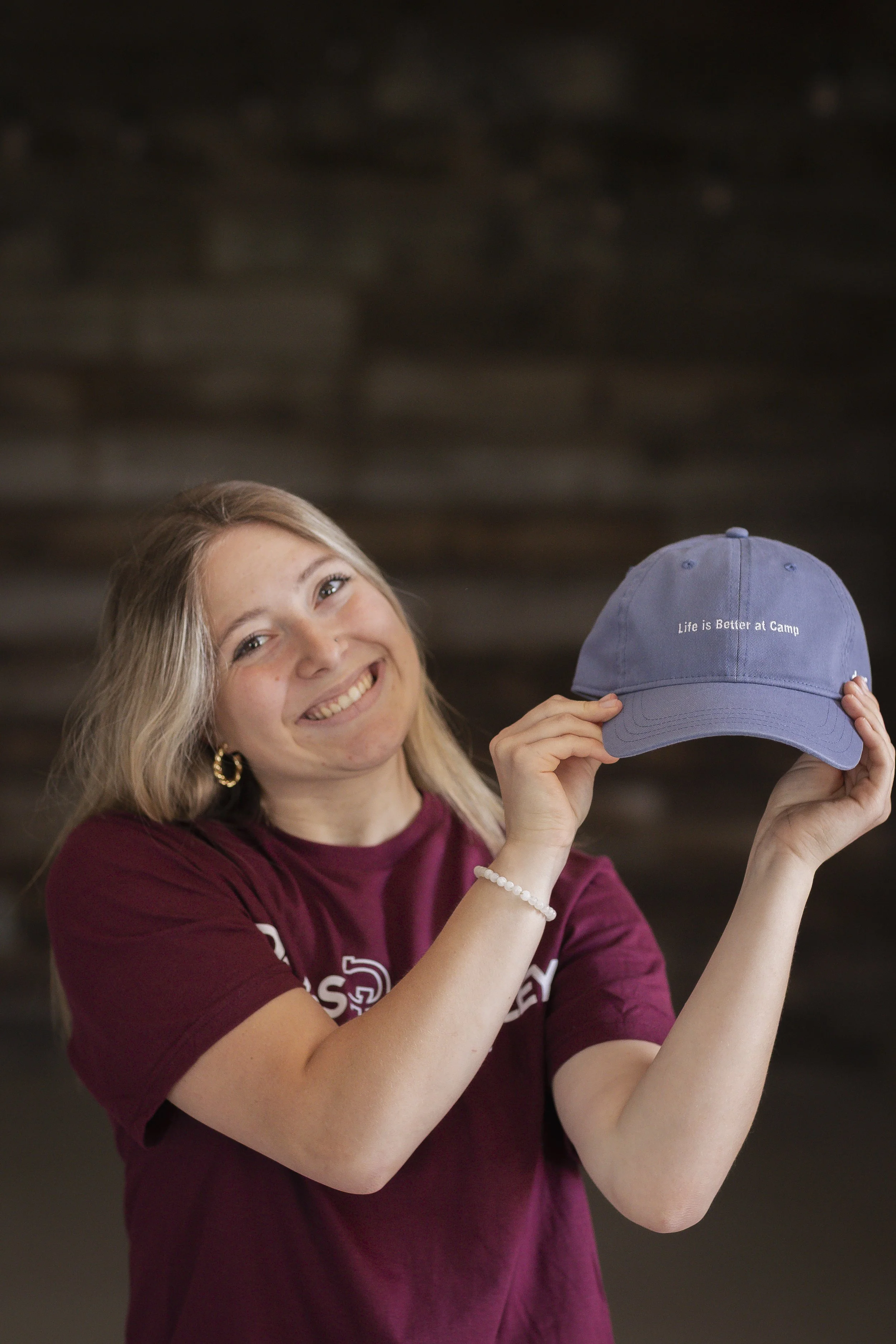 "Life is better at camp" Dad Hat