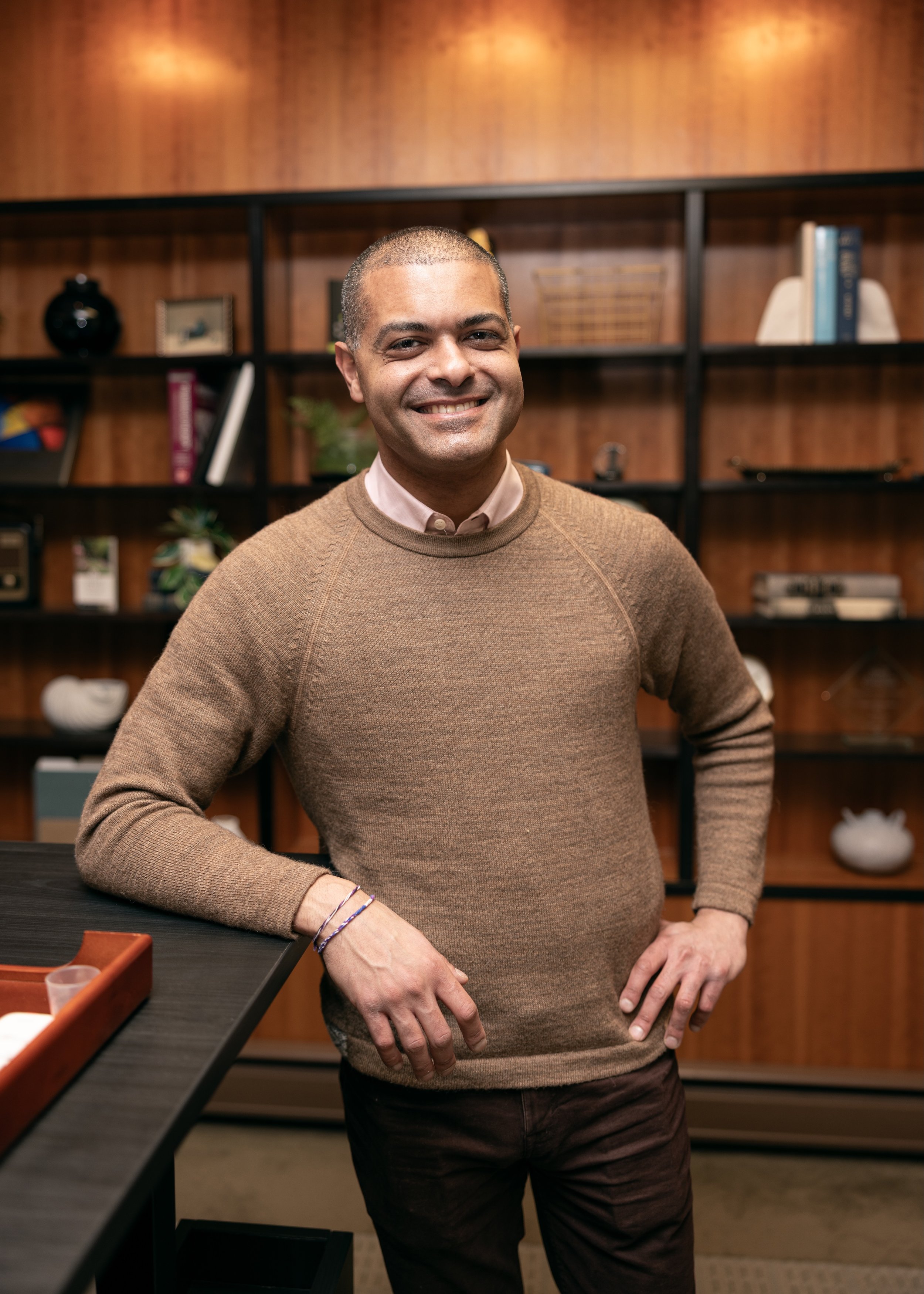 Portait of Dr. Shereef Elnahal, president of OHSU hospital in Portland, Oregon.