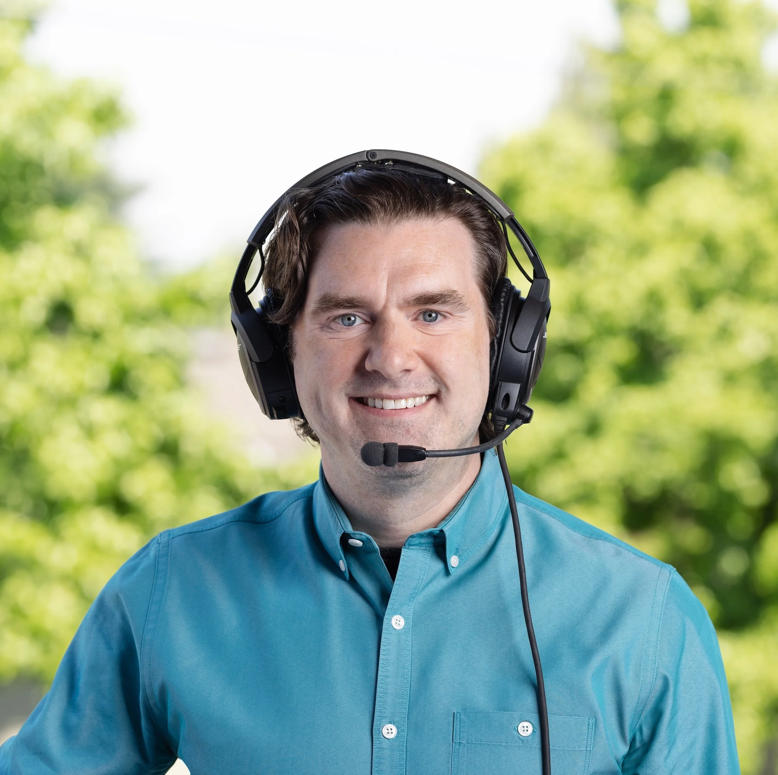 Corporate headshot of Adam Abplanalp at Cobalt CPA in Portland, Oregon for website and social media use. 
