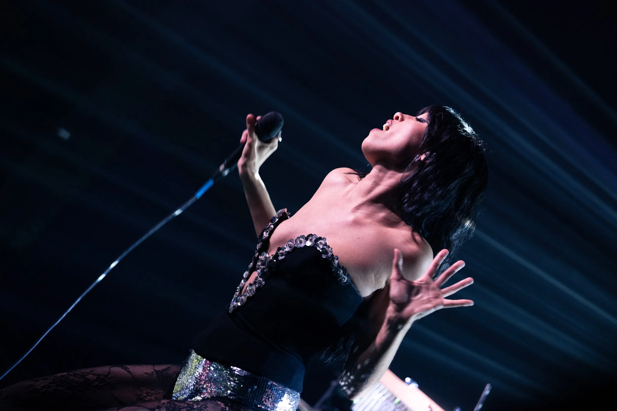 Portland concert photography of Syd Taylor at her performance at The Get Down music venue.