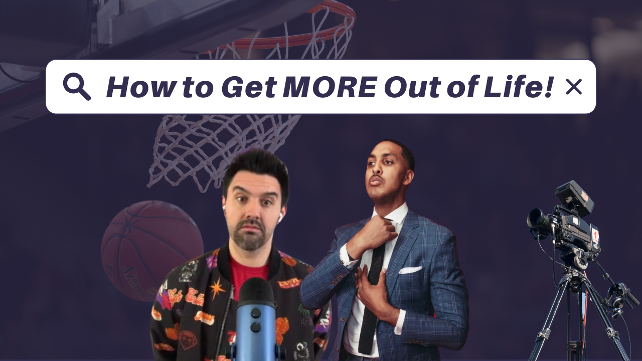 Ryan Hollins NBA TV Analyst on How to Get More Out of Life