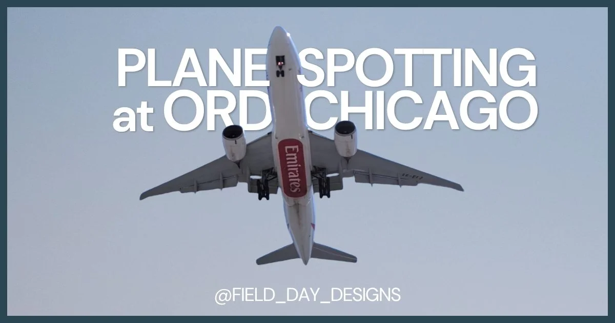 Planespotting at O’Hare Chicago Airport