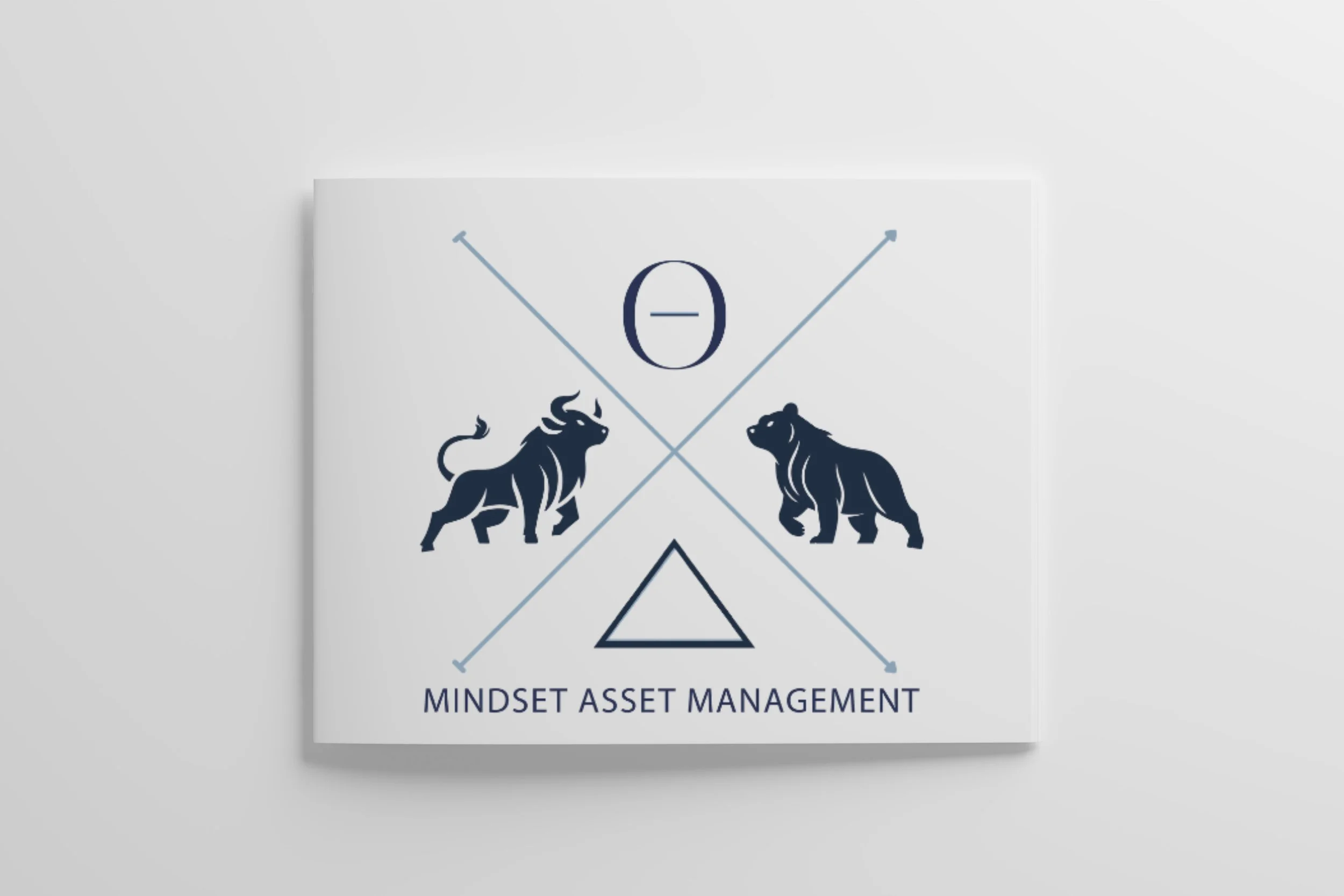 Field Day Designs logo system for an investment management brand using bull‑and‑bear icons and minimalist geometry to express balance, momentum, and intentional design.