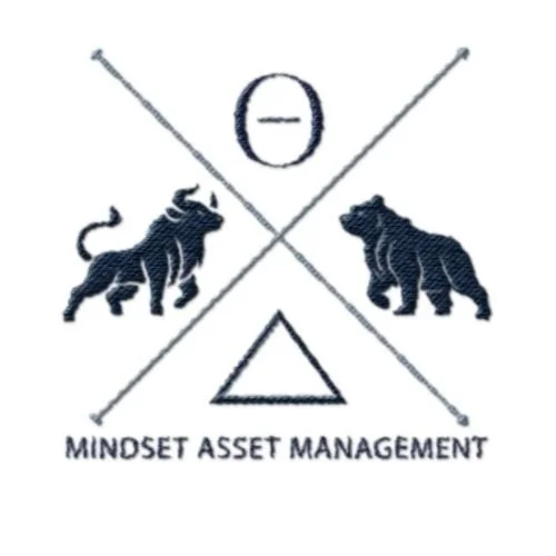 Field Day Designs logo system for an investment management brand using bull‑and‑bear icons and minimalist geometry to express balance, momentum, and intentional design.