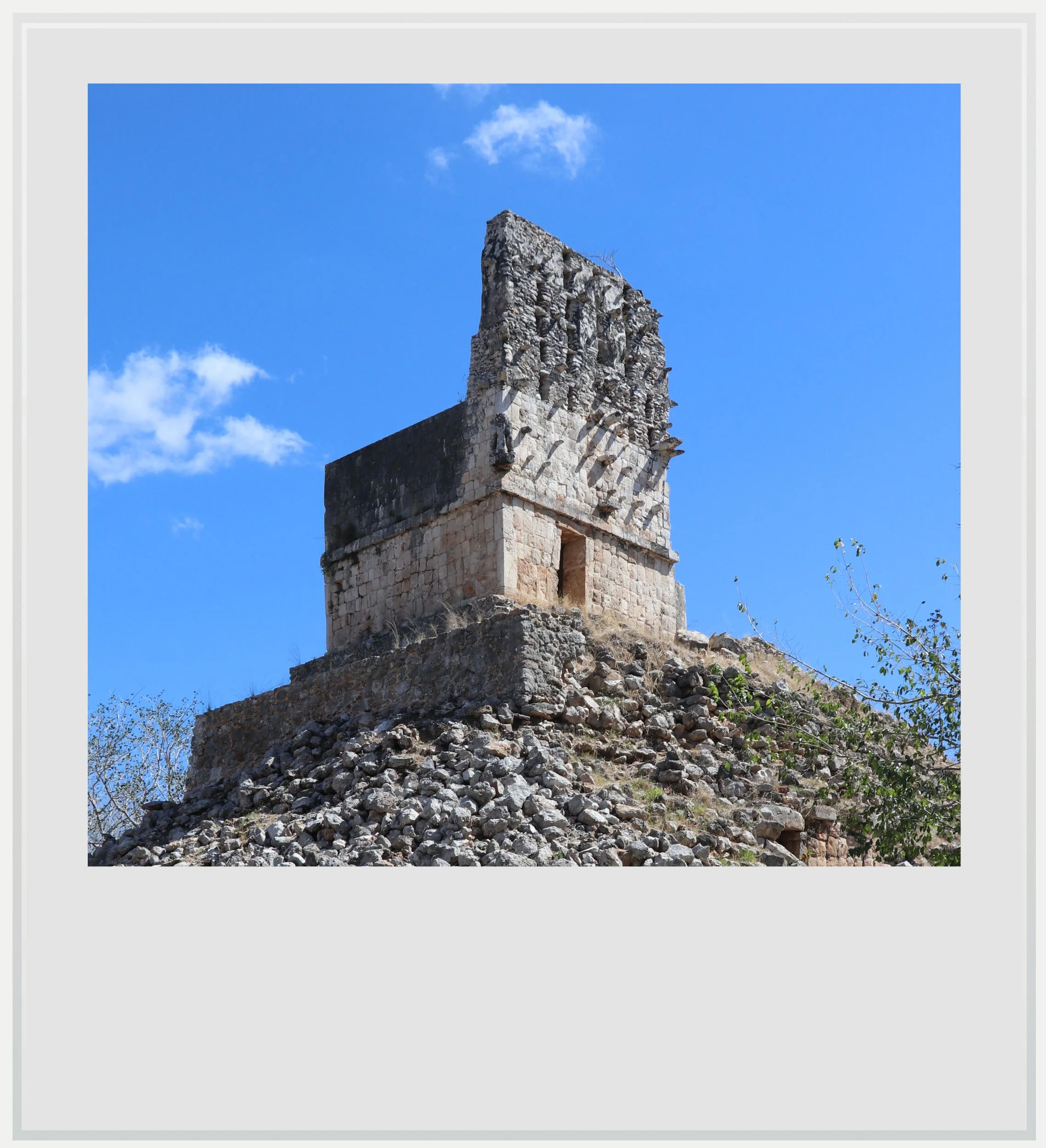The Mirador temple in Labna, Yucatan, Mexico.