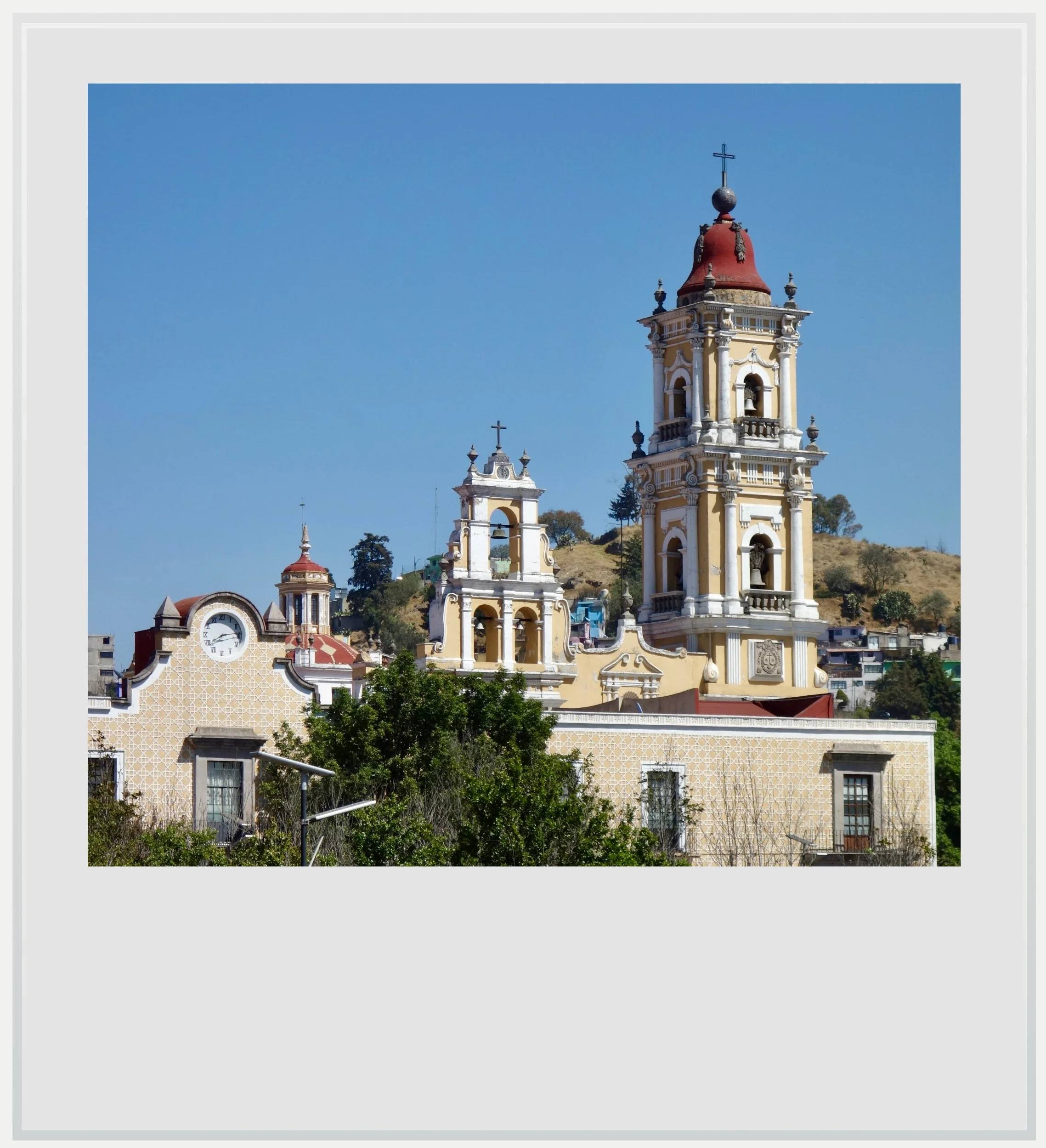 Iglesia del Carmen in downtown Toluca, Mexico.