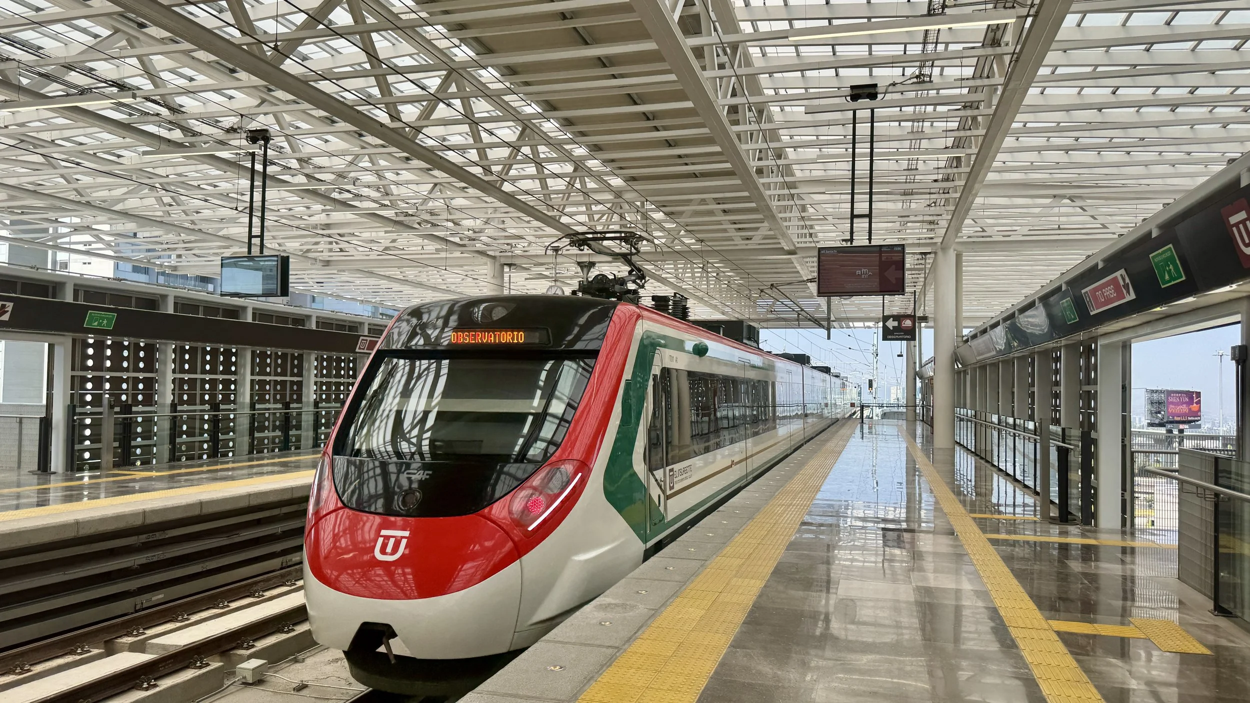 Across the Sierra de las Cruces: Riding Mexico’s Insurgente Train.