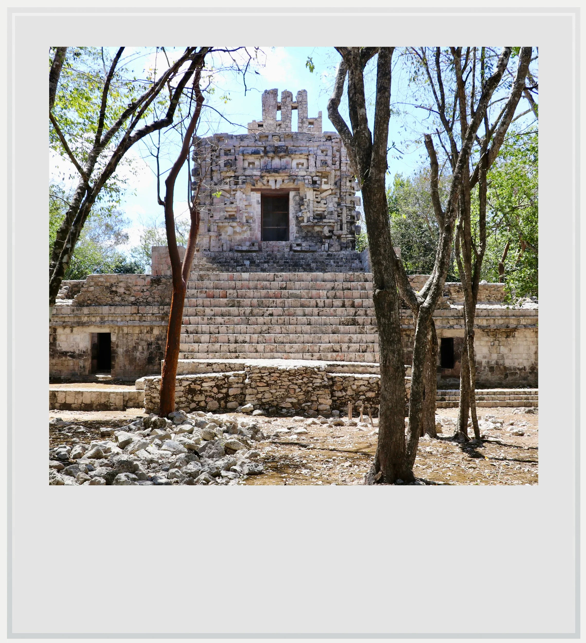 The main temple of El Tabasqueño in Campeche ,Mexico