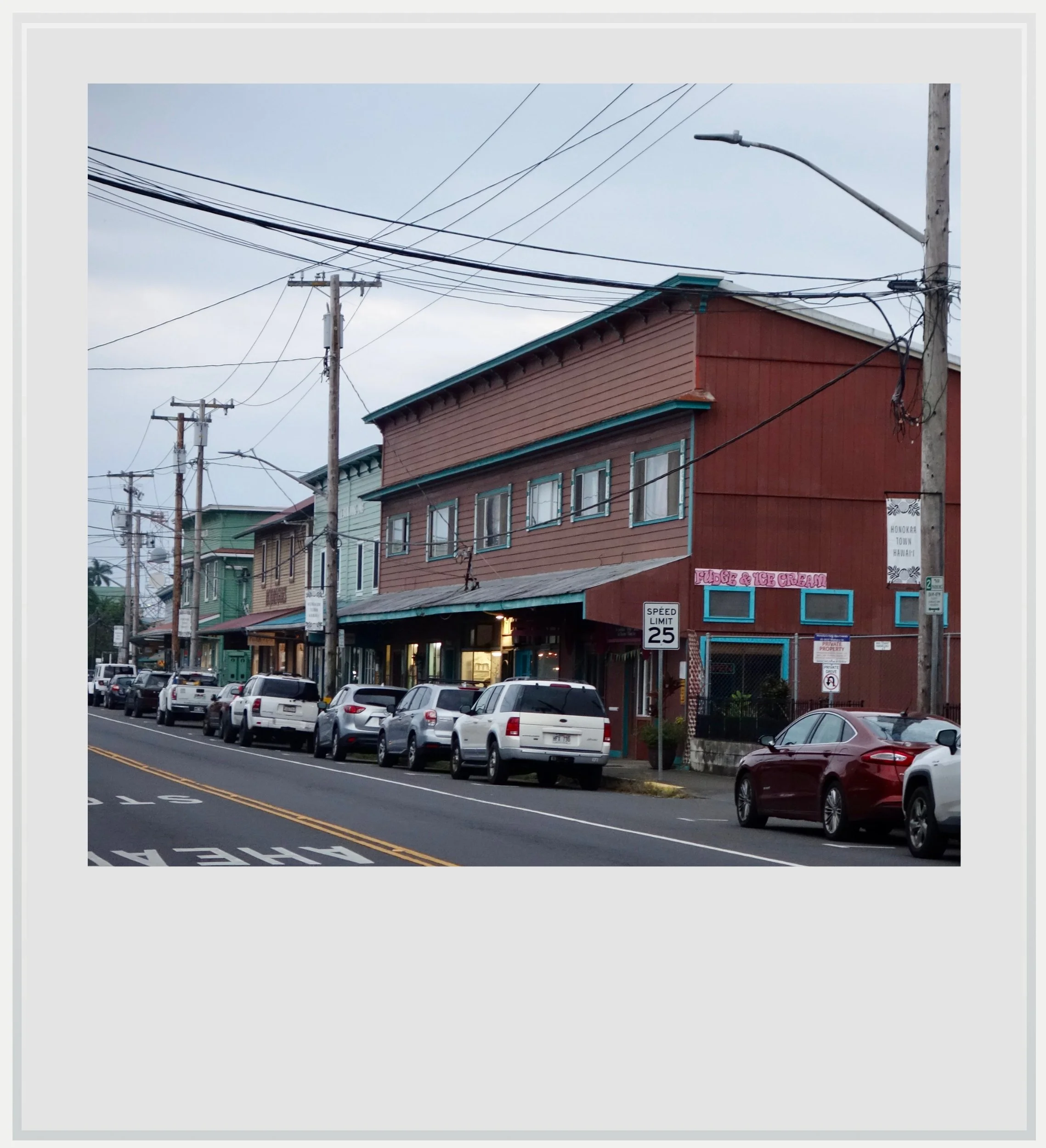 The main street in Honokaa, on Hawaii’s Big Island.