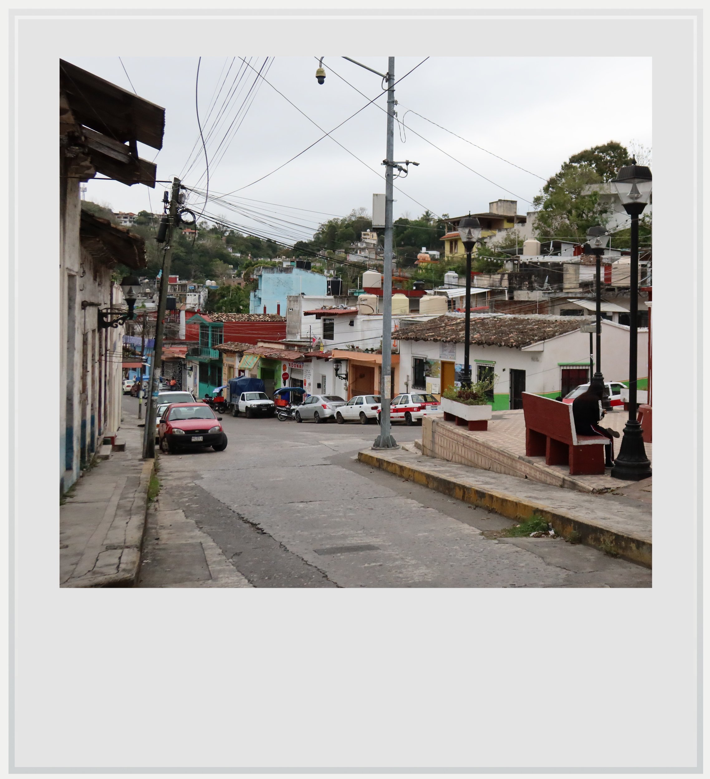 Rodolfo Curti street in Papantla, Veracruz, Mexico.