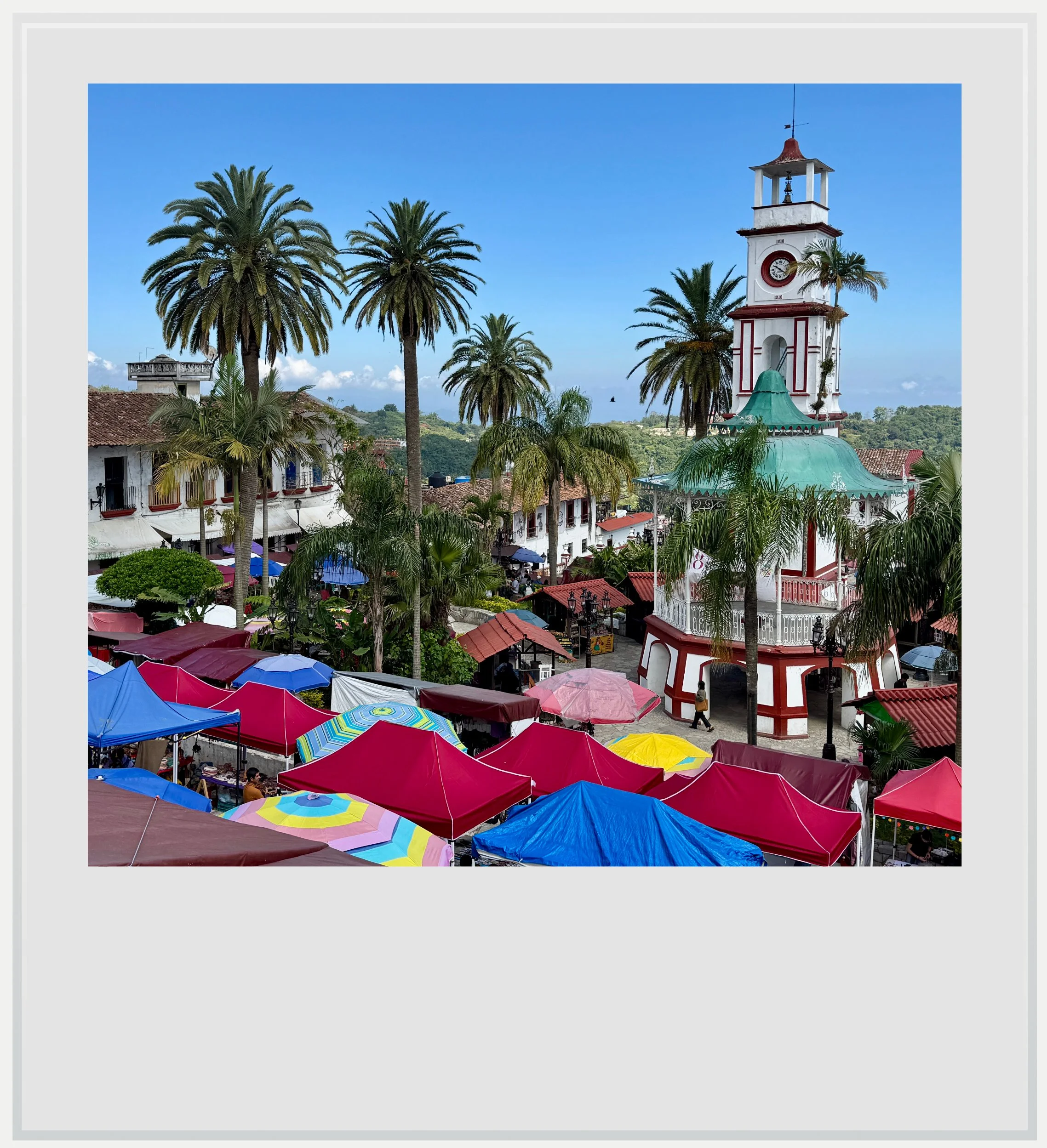 Saturday Market in Cuetzalan, Puebla, Mexico.