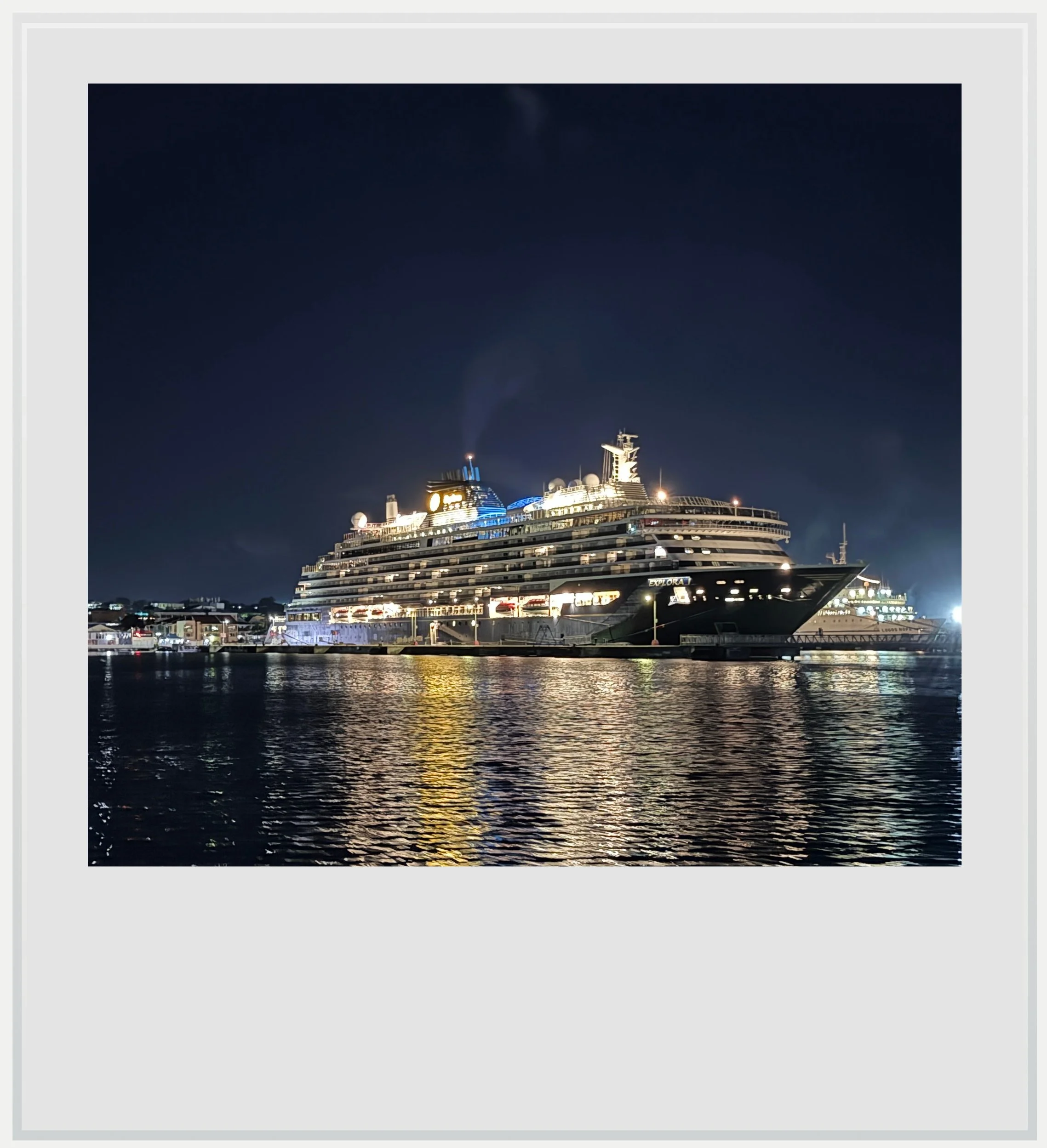 Explora I docked in St John's.