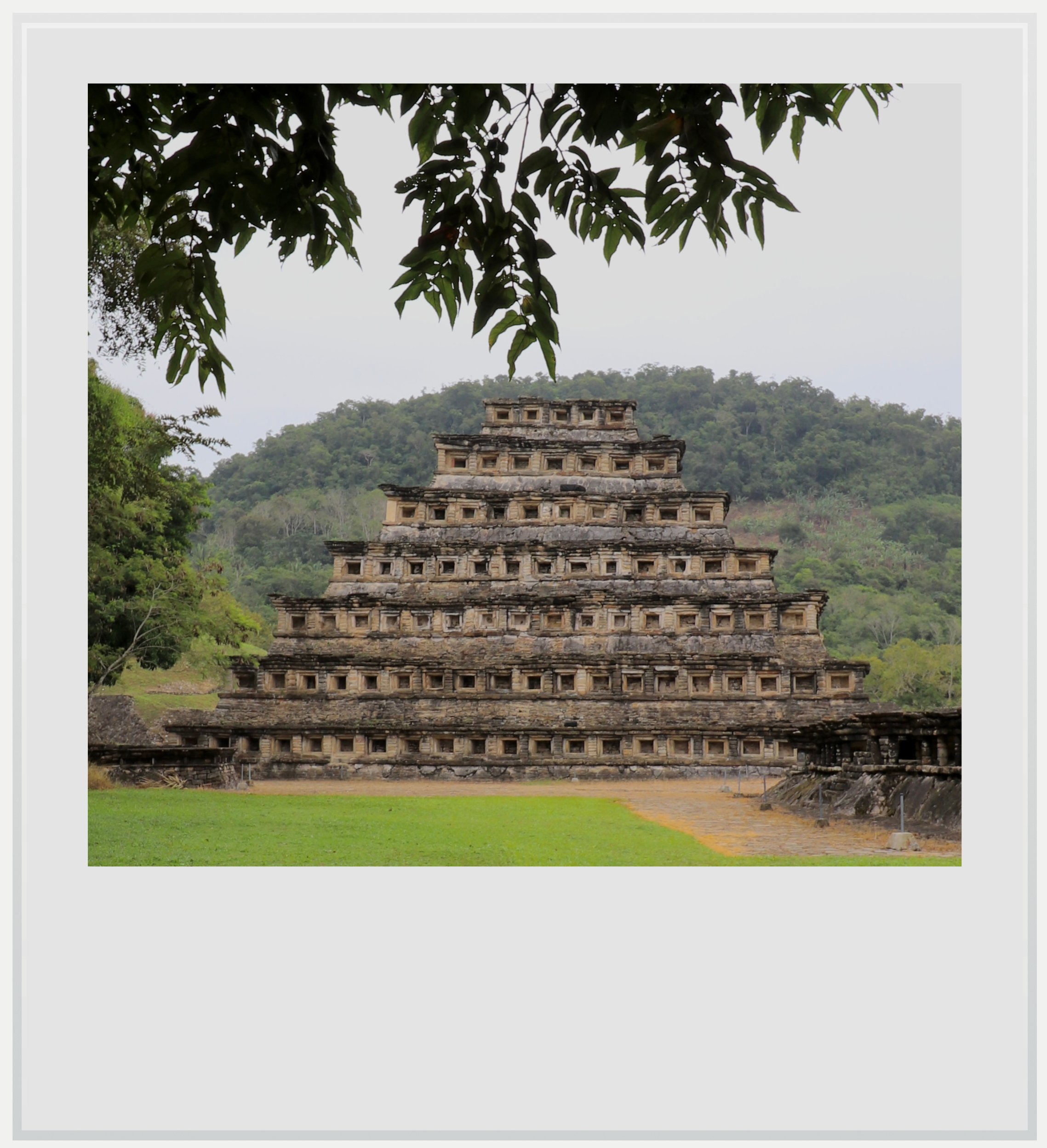 The Pyramid of the Niches in El Tajin, Veracruz, Mexico.