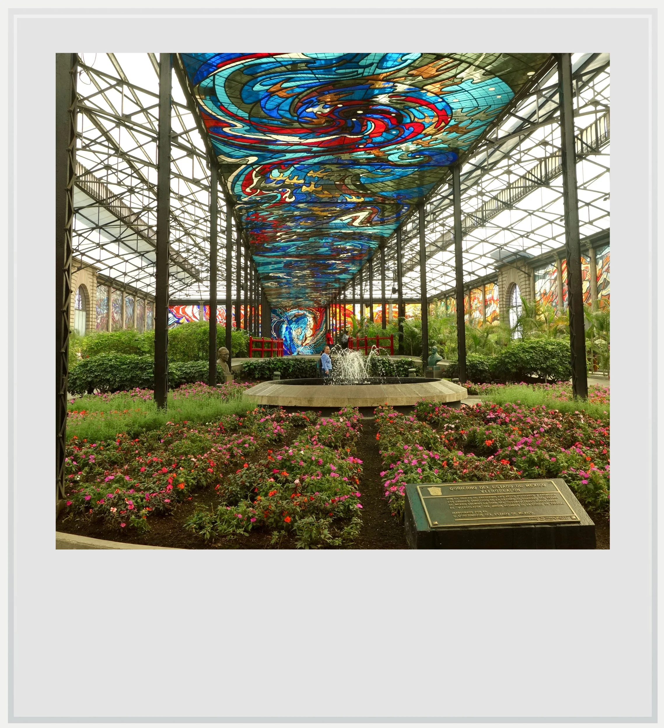 The Cosmovitral in Toluca, Mexico.