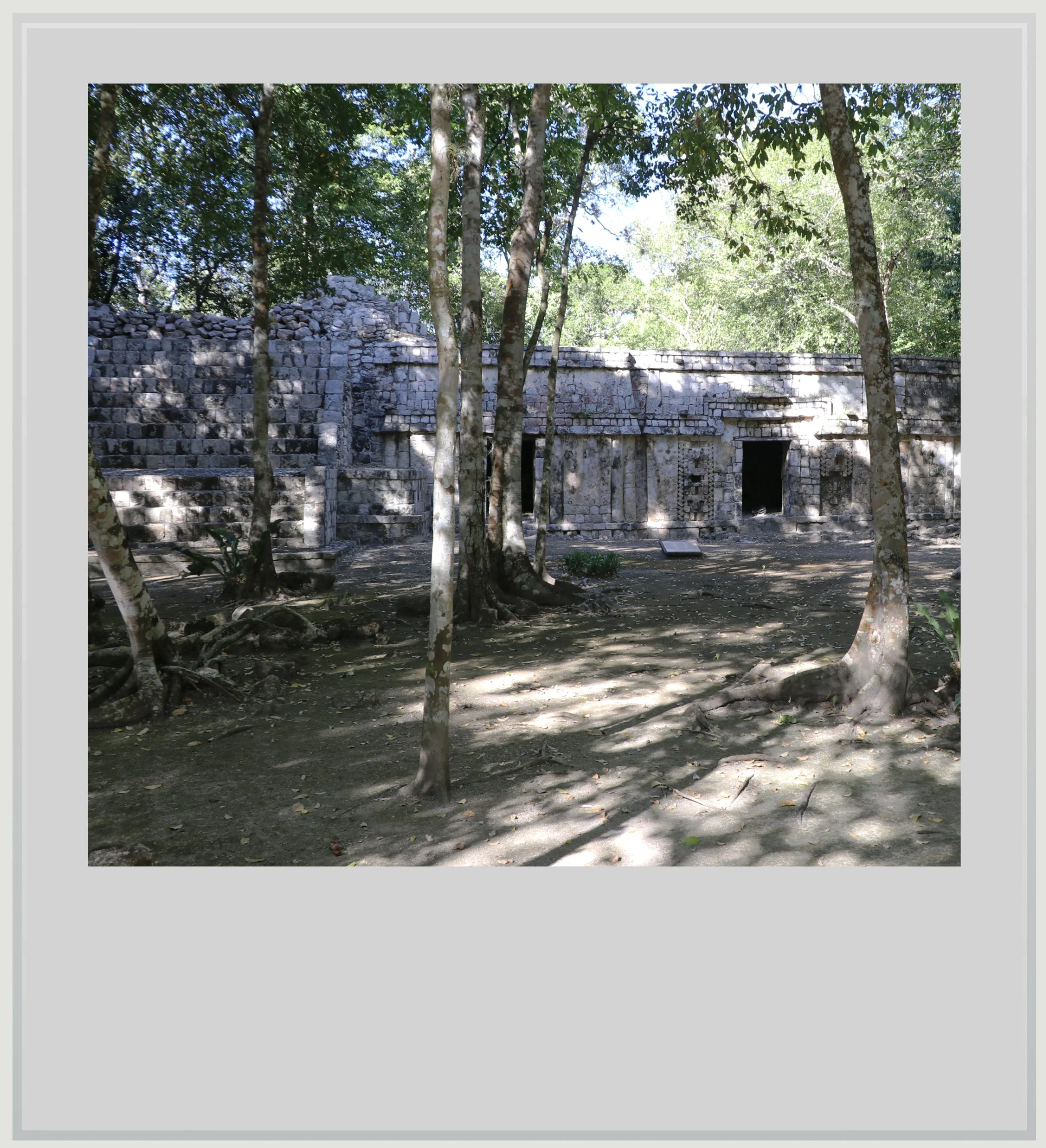 El Cuartel in Santa Rosa Xtampak, Campeche, Mexico.