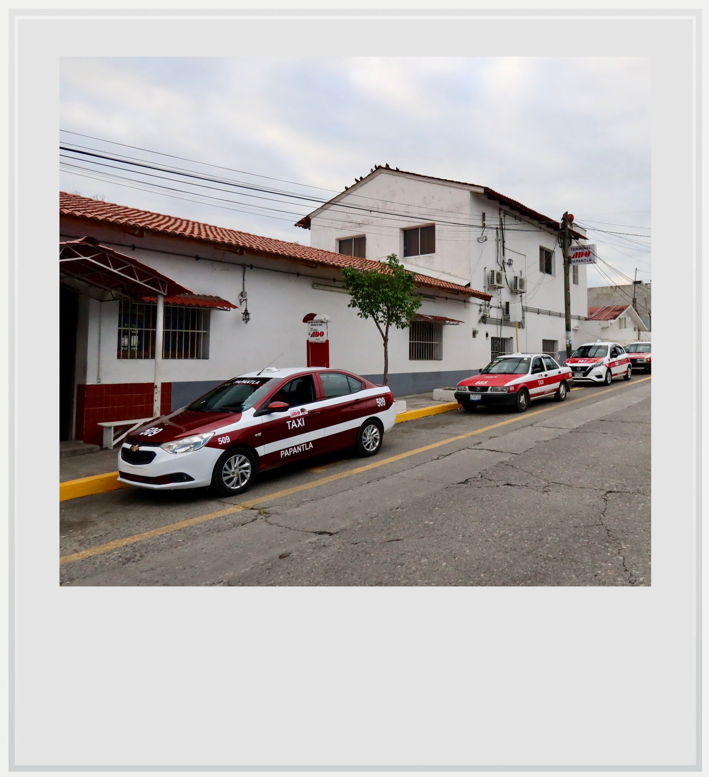 Papantla's ADO bus station in Veracruz, Mexico.