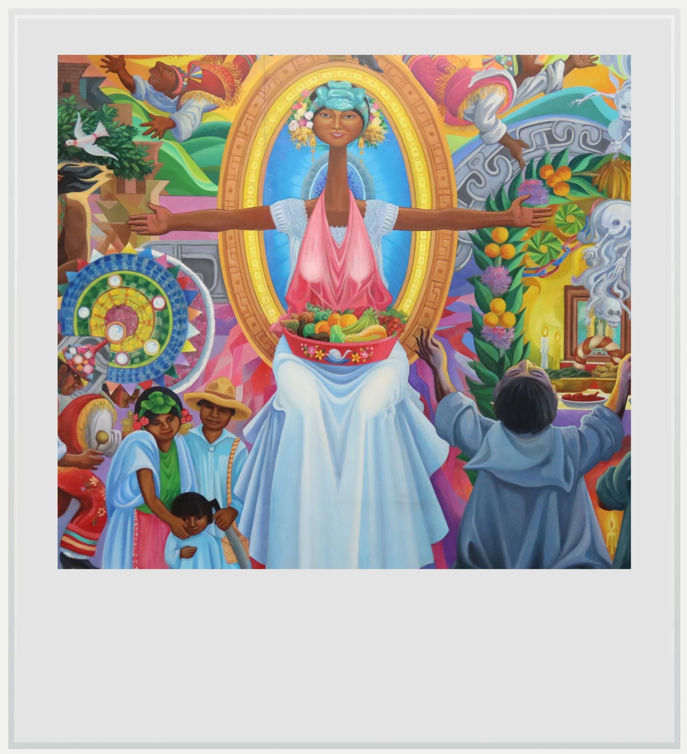 Part of an artwork by Teodoro Cano.