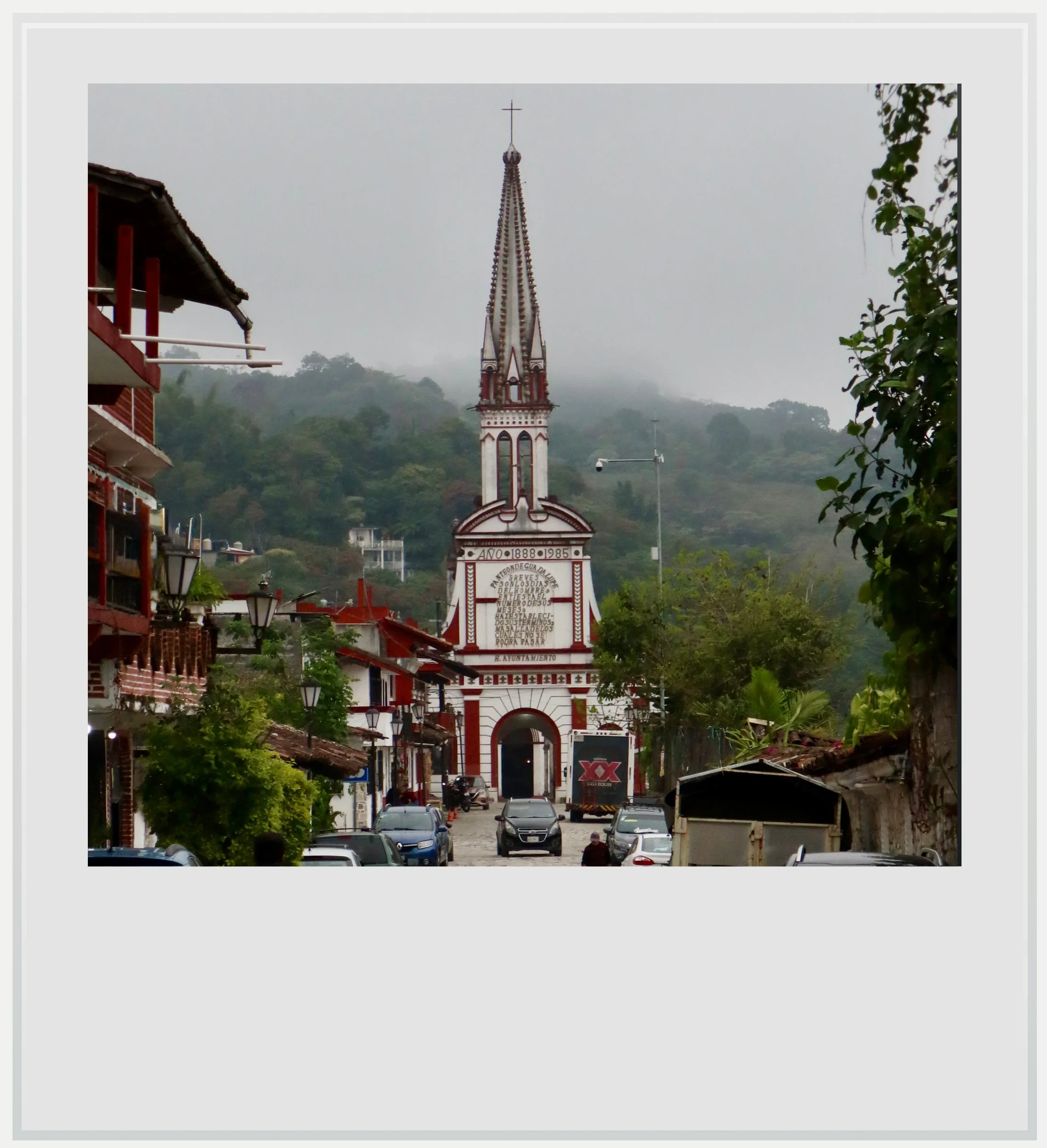 Iglesia de los Jarritos in Cuetzalan, Puebla, Mexico.