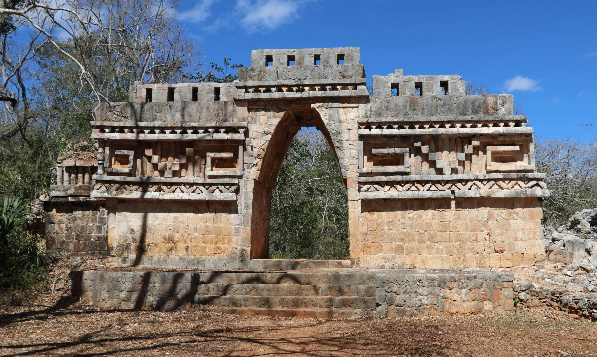 the Arch at Labna, Yucatan, Mexico.