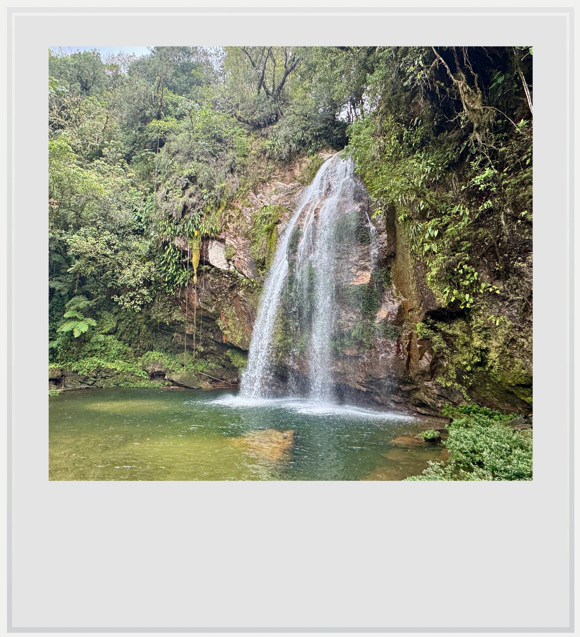 Las Brisas waterfall near Cuetzalan, Puebla, Mexico.