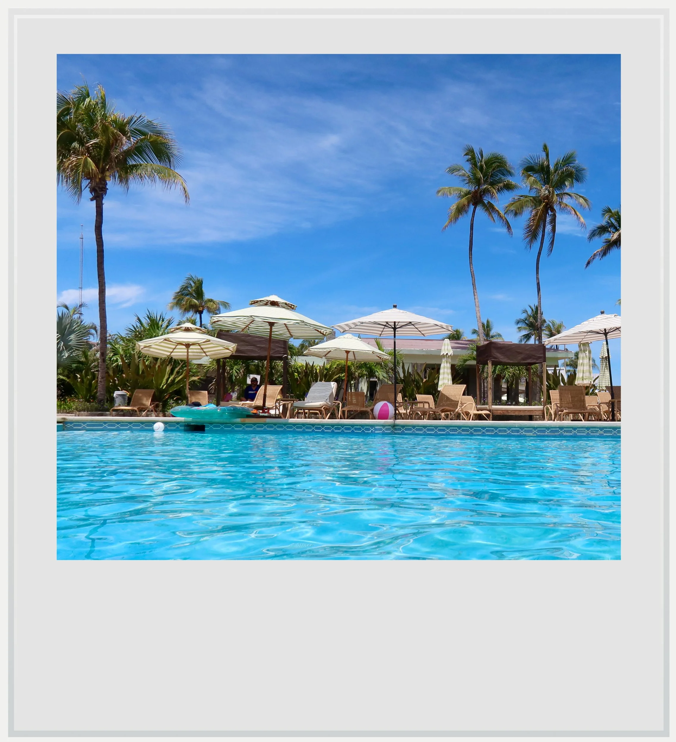 One of the pools at the Pierre hotel in Acapulco.