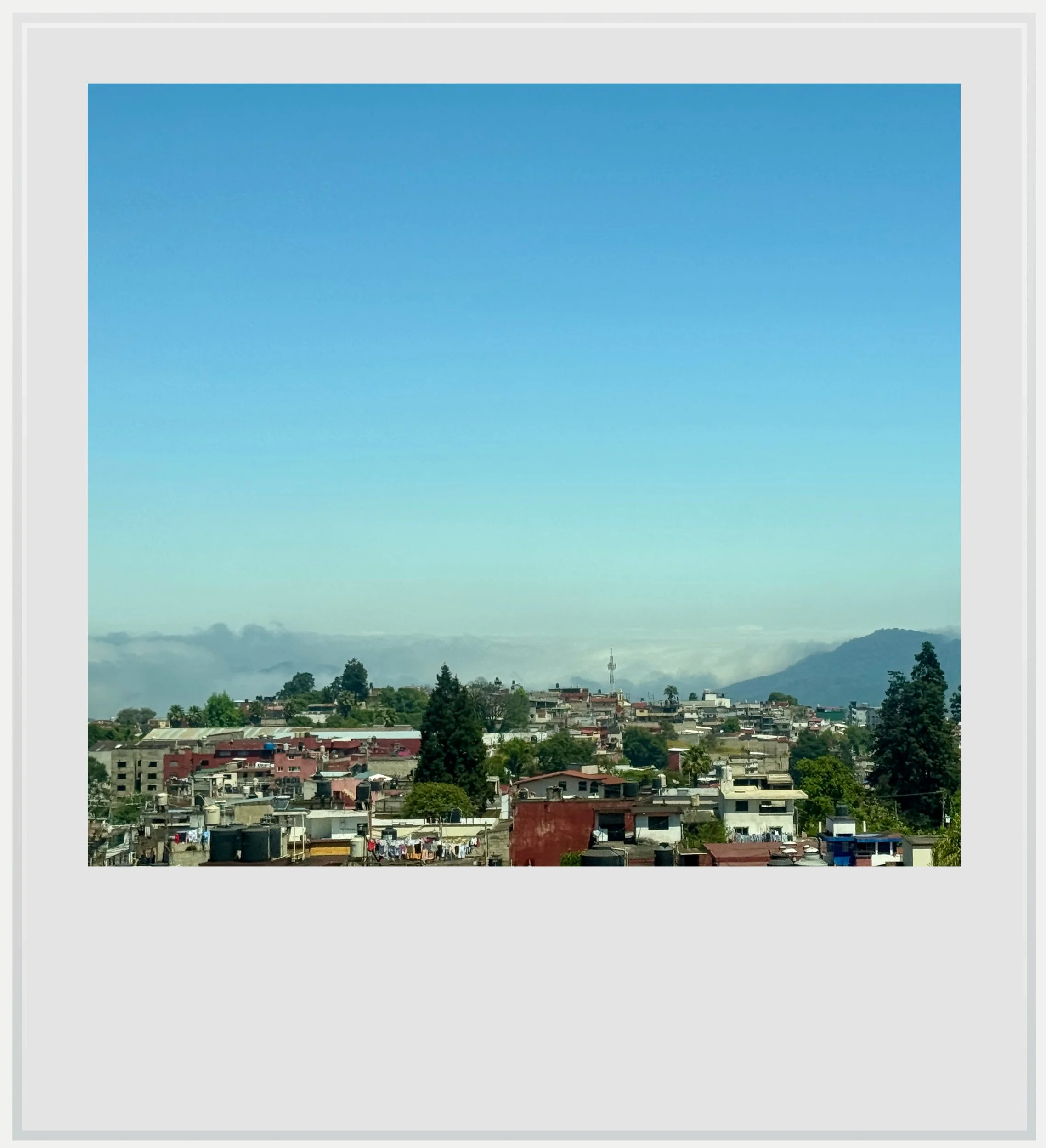 Scenery near Teziutlan, Puebla, Mexico.