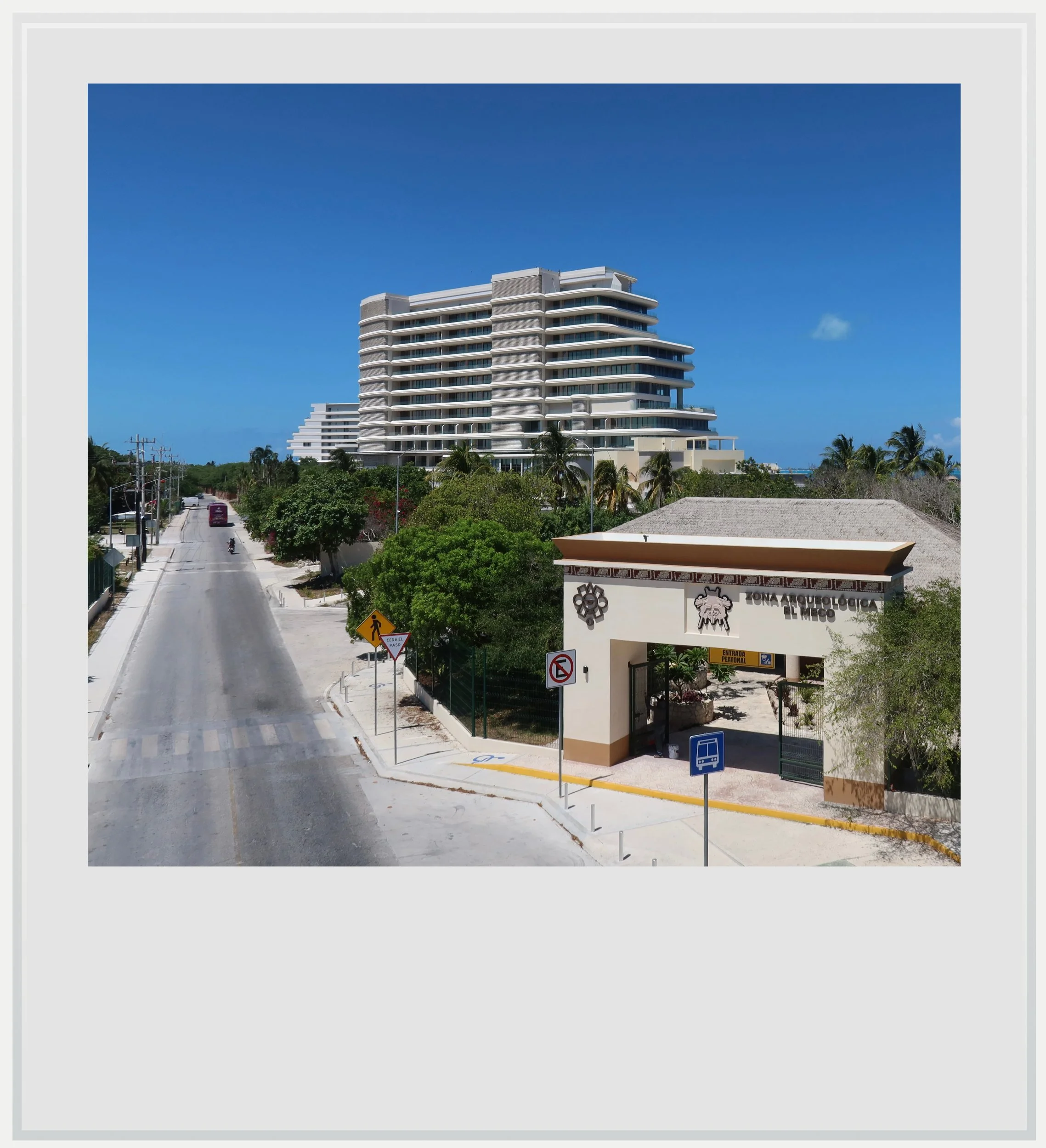 The St Regis Costa Mujeres by the El Meco Maya site near Cancun.