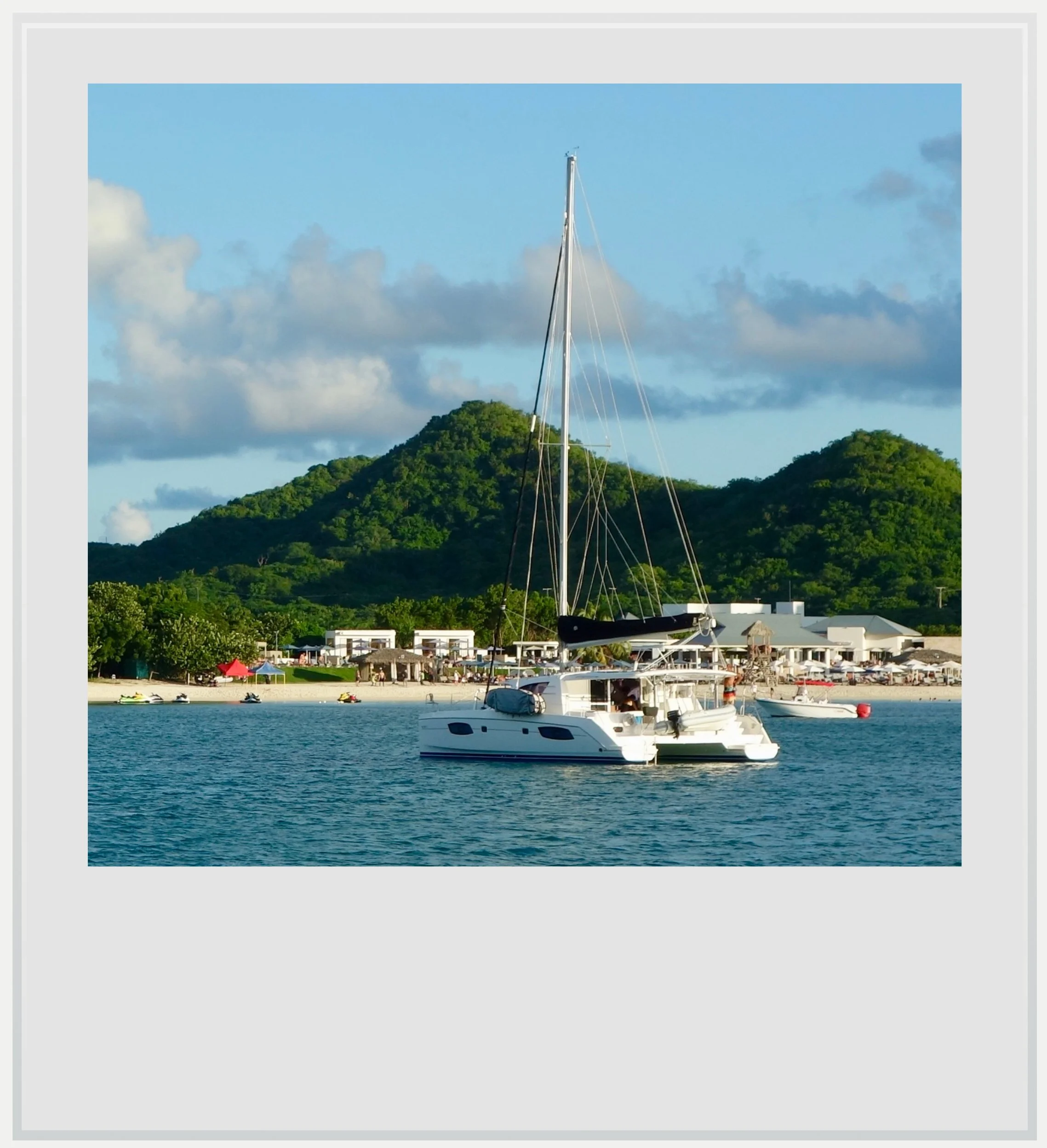 Hanson's Bay beach in Antigua.