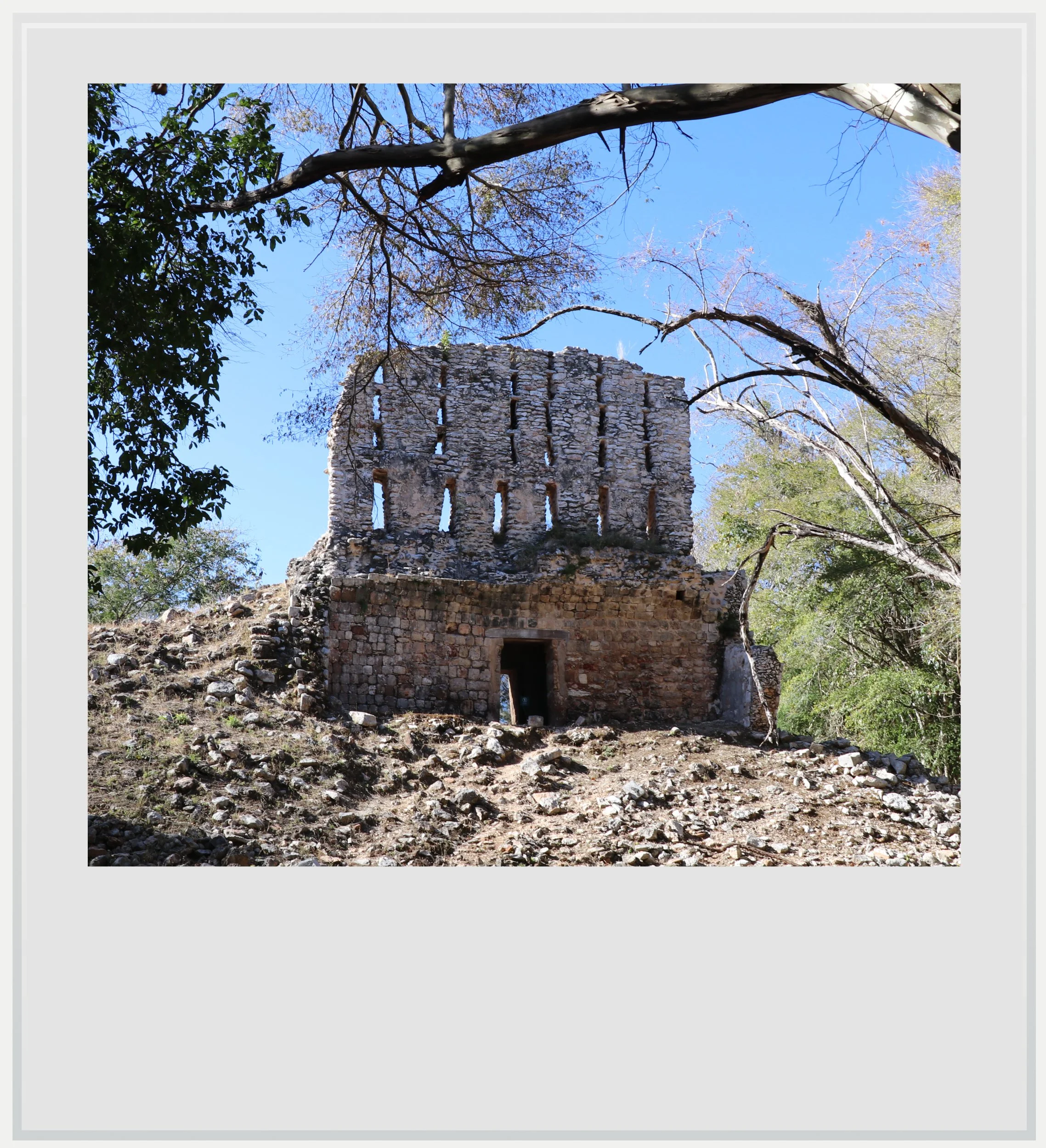 The Mirador at Sayil, Yucatan, Mexico.