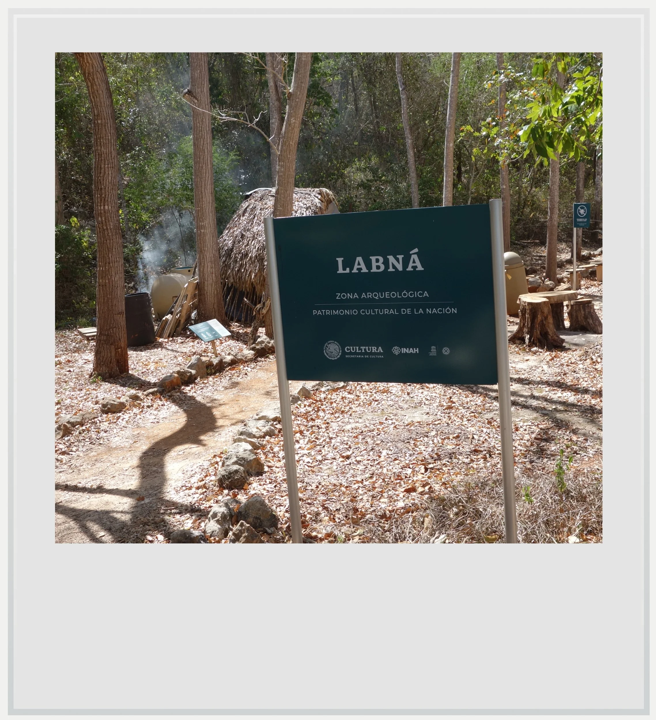 Entrance to Labna, Yucatan, Mexico.