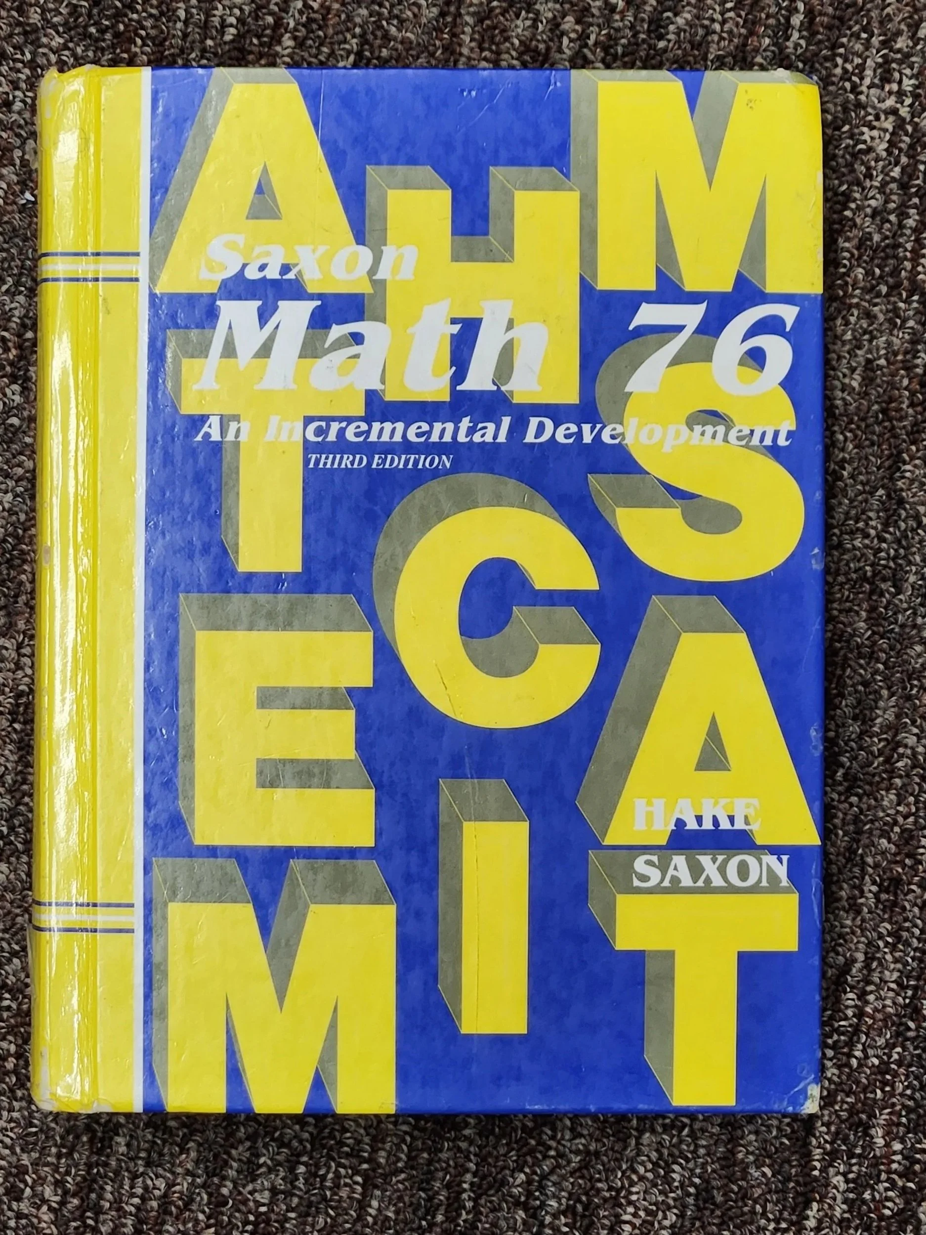 Saxon Math 76 Third Edition