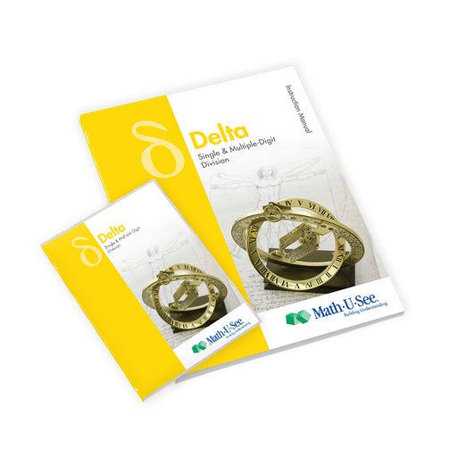 delta used set math-u-see dvd and manual
