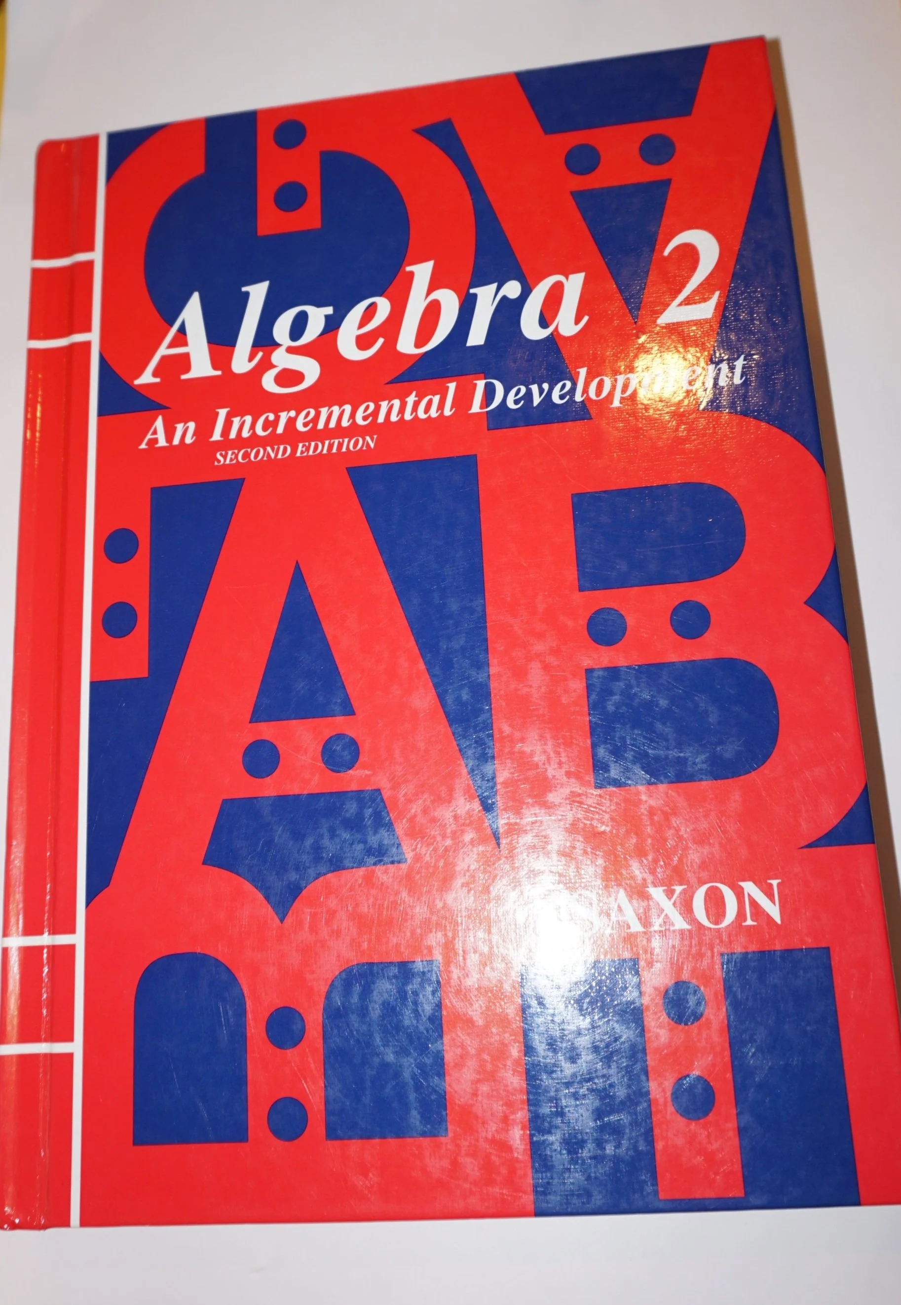 SAXON Algebra 2 SET of 2 books
