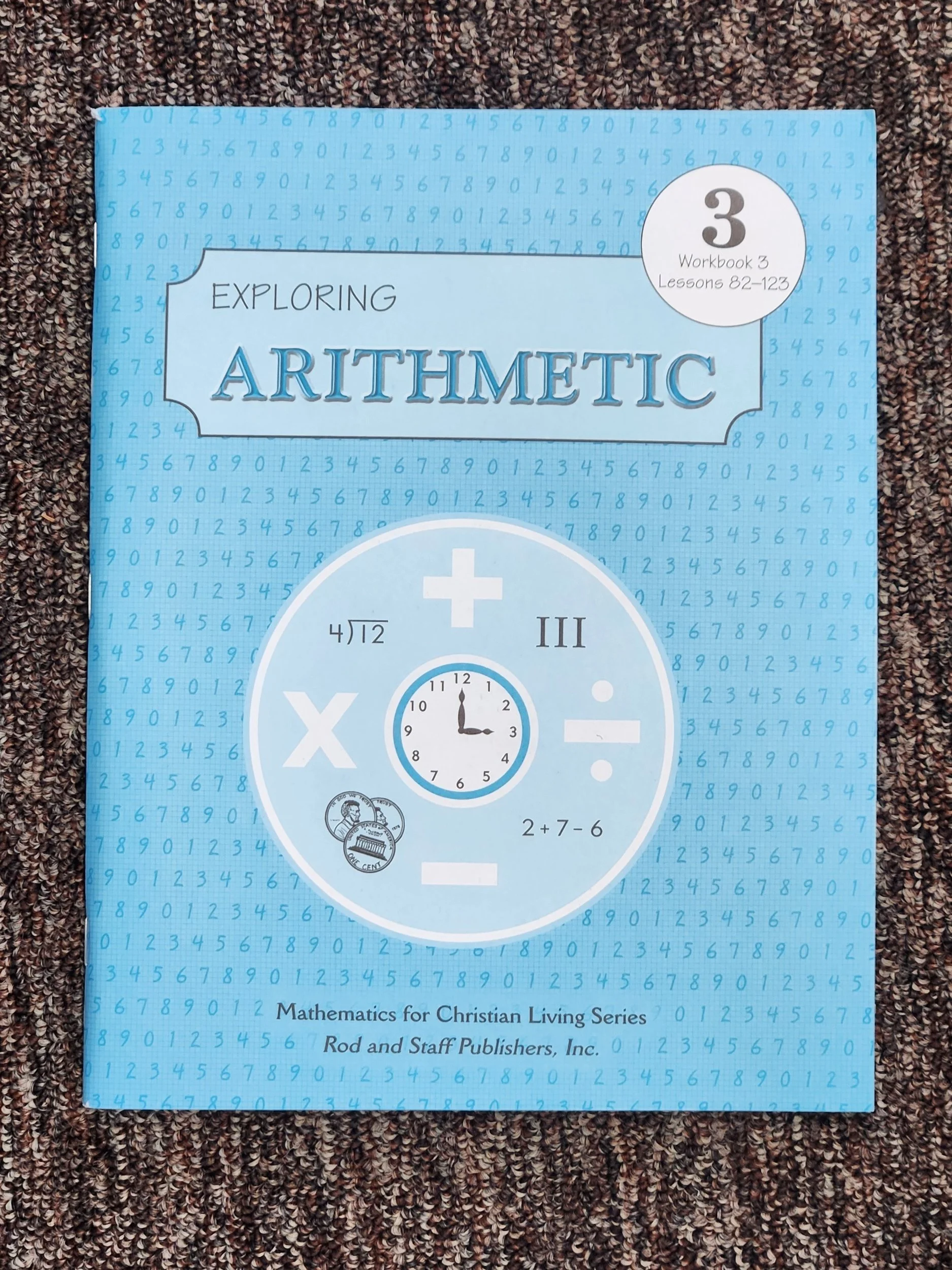 Exploring Arithmetic 3 Workbook 3 new