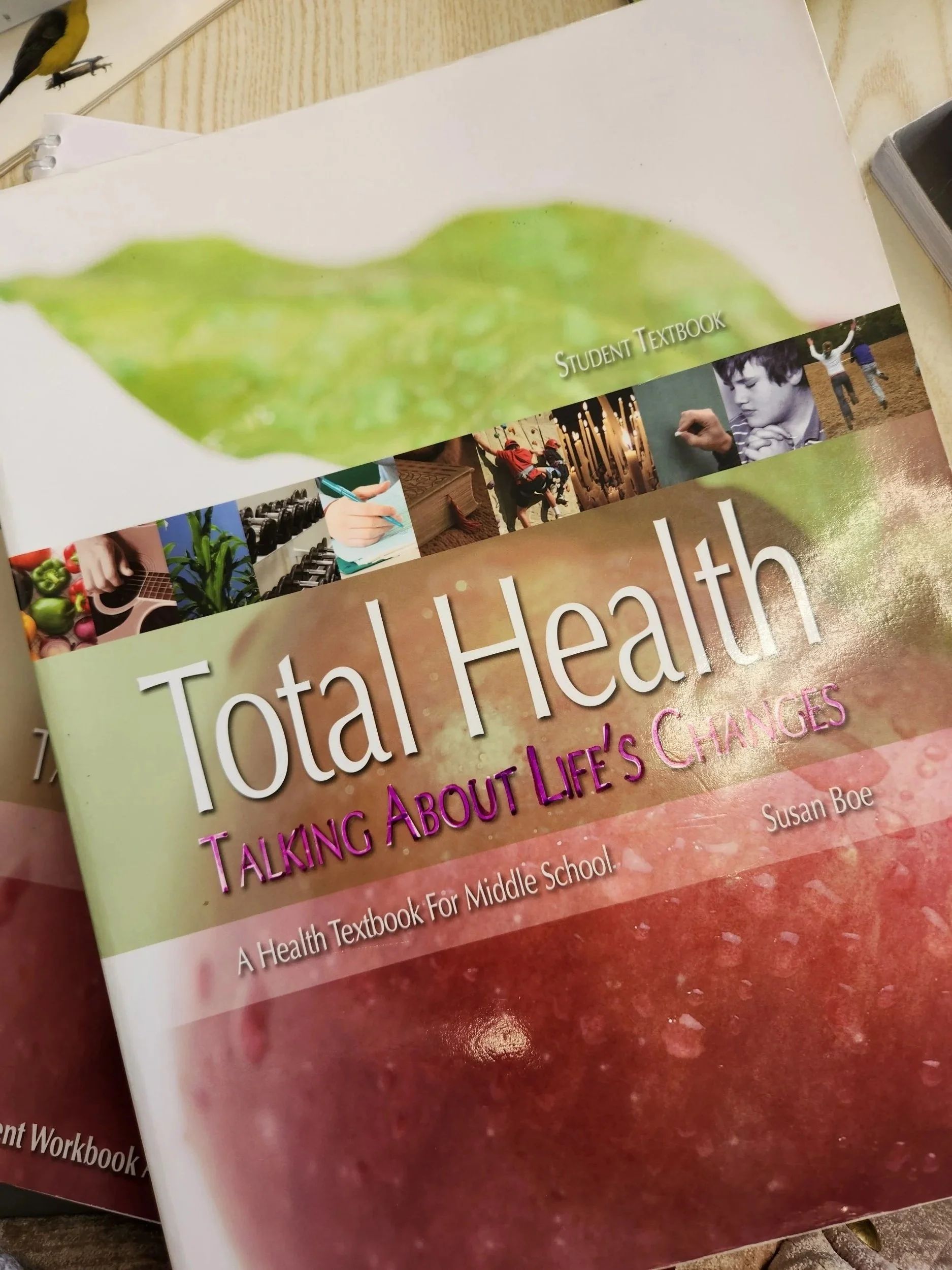 Total Health Talking About Lifes Changes Student Book  and answer book