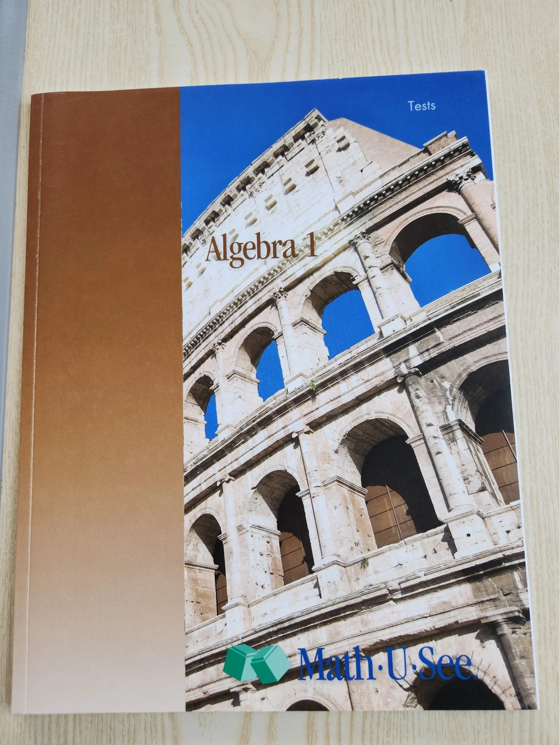 Algebra 1 tests Math U See